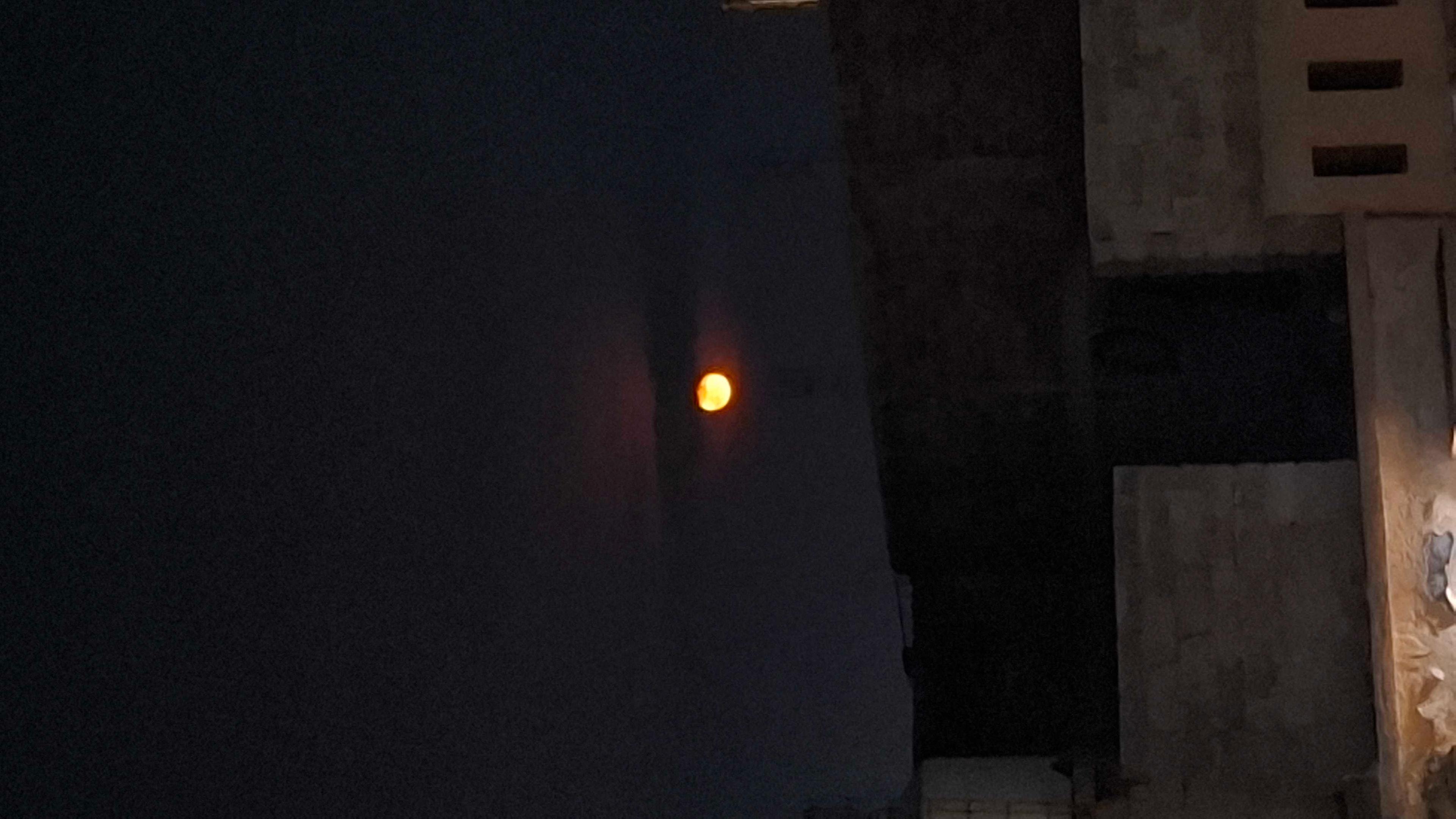 The Moon over México — waning gibbous, Lunar Day 18