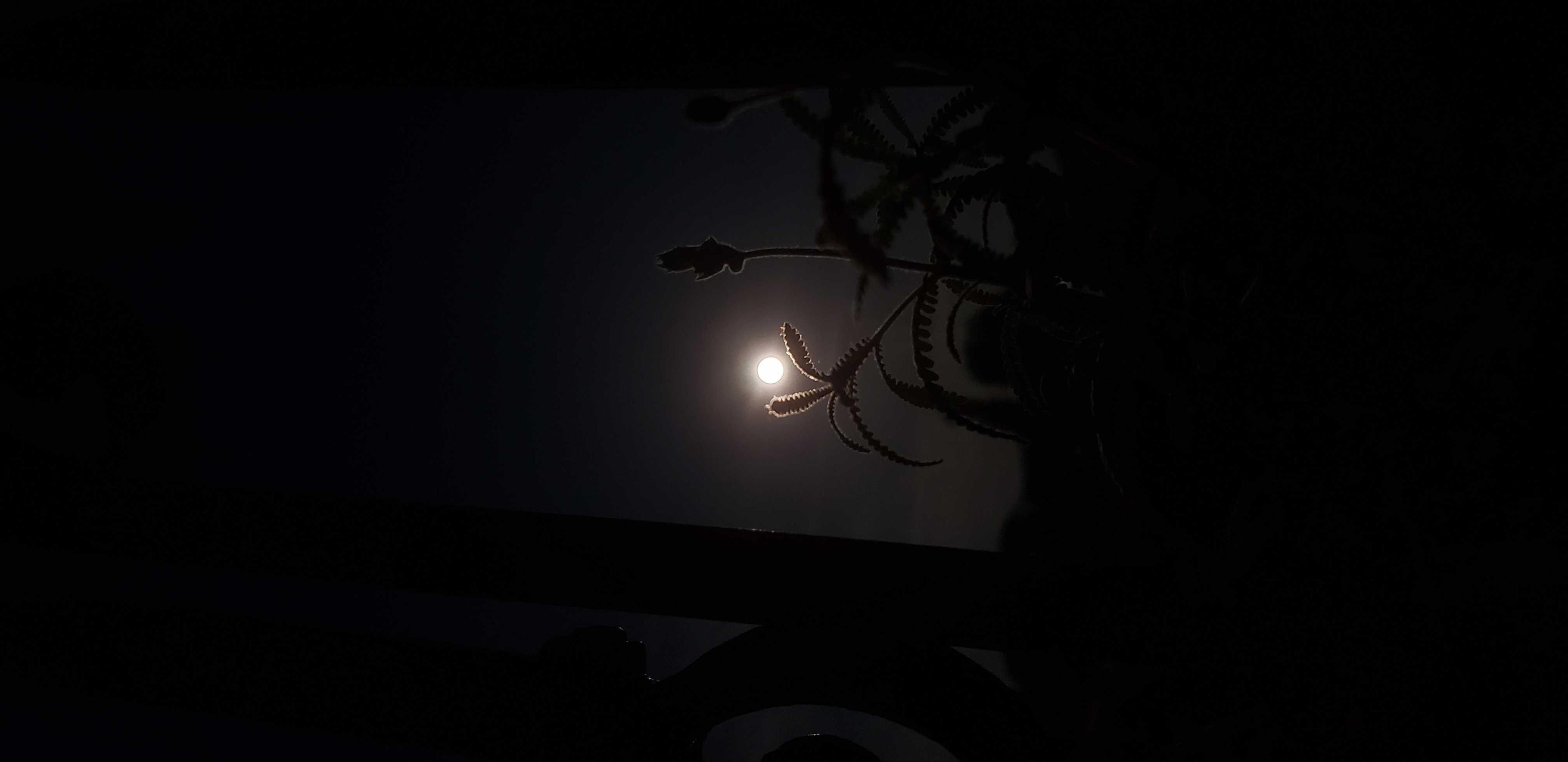The Moon over Guanajuato, México — full moon, Lunar Day 16