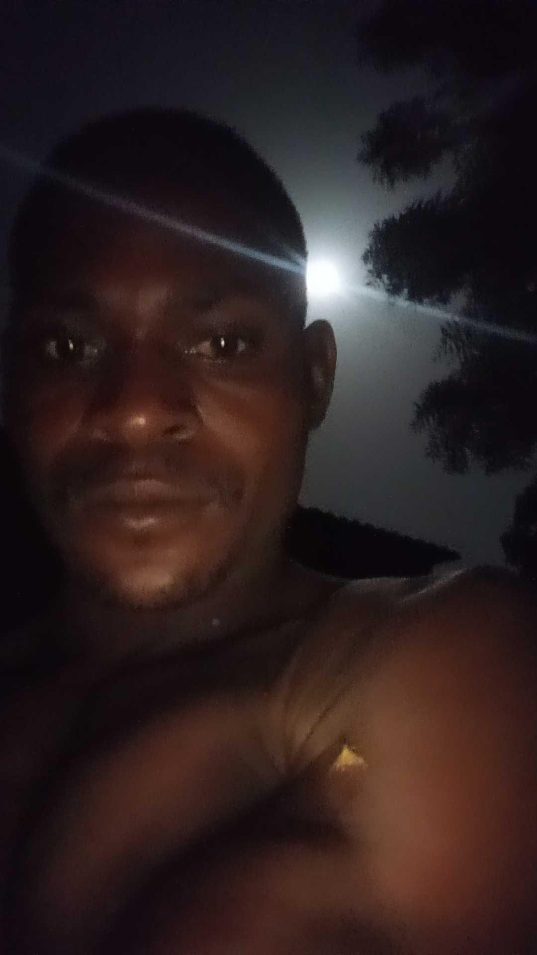 The Moon over Burkina Faso — waning gibbous, Lunar Day 20