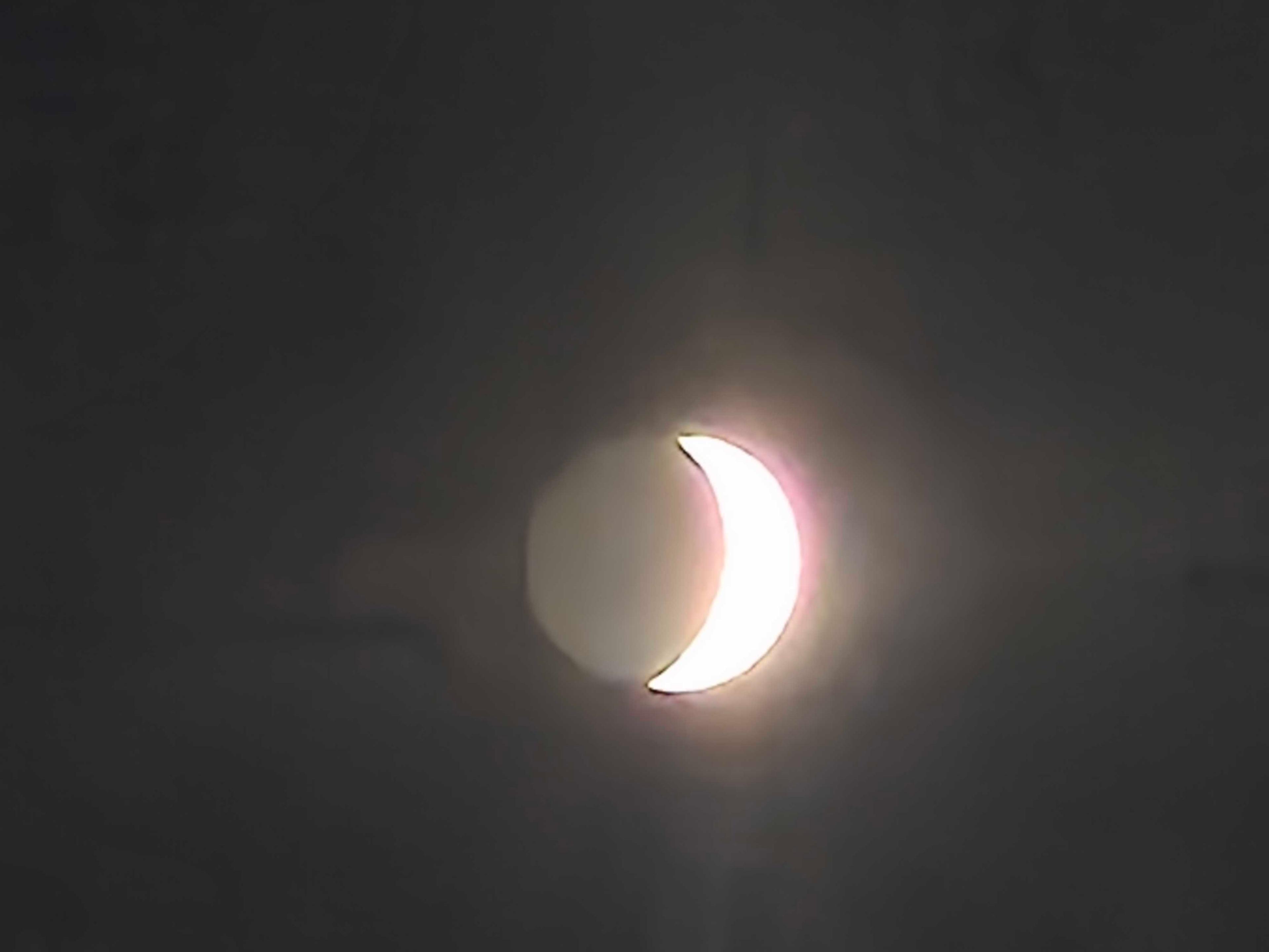 The Moon over Tequisistlán, México — waxing crescent, Lunar Day 5