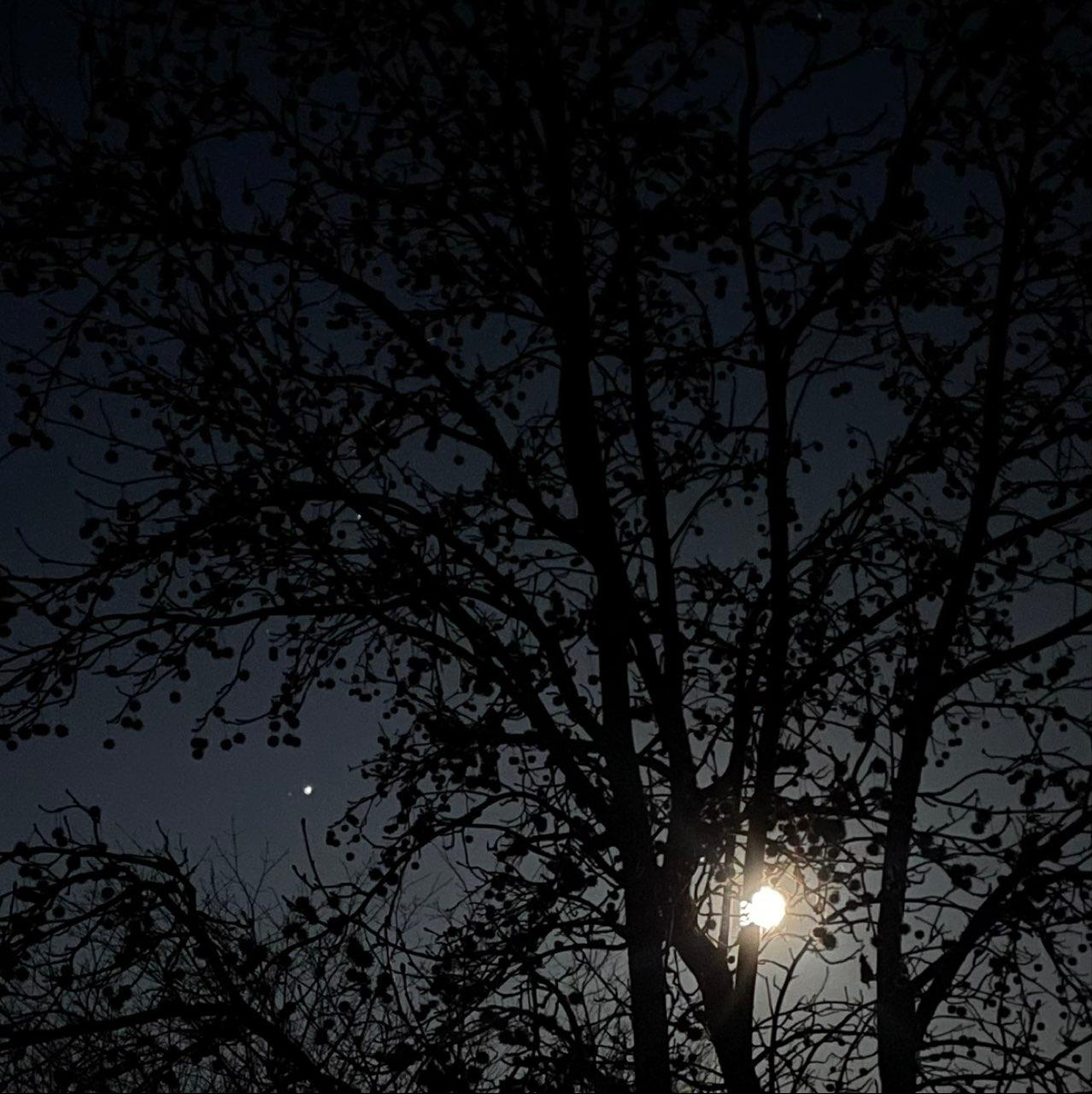 The Moon over Weil am Rhein, Deutschland — full moon, Lunar Day 15