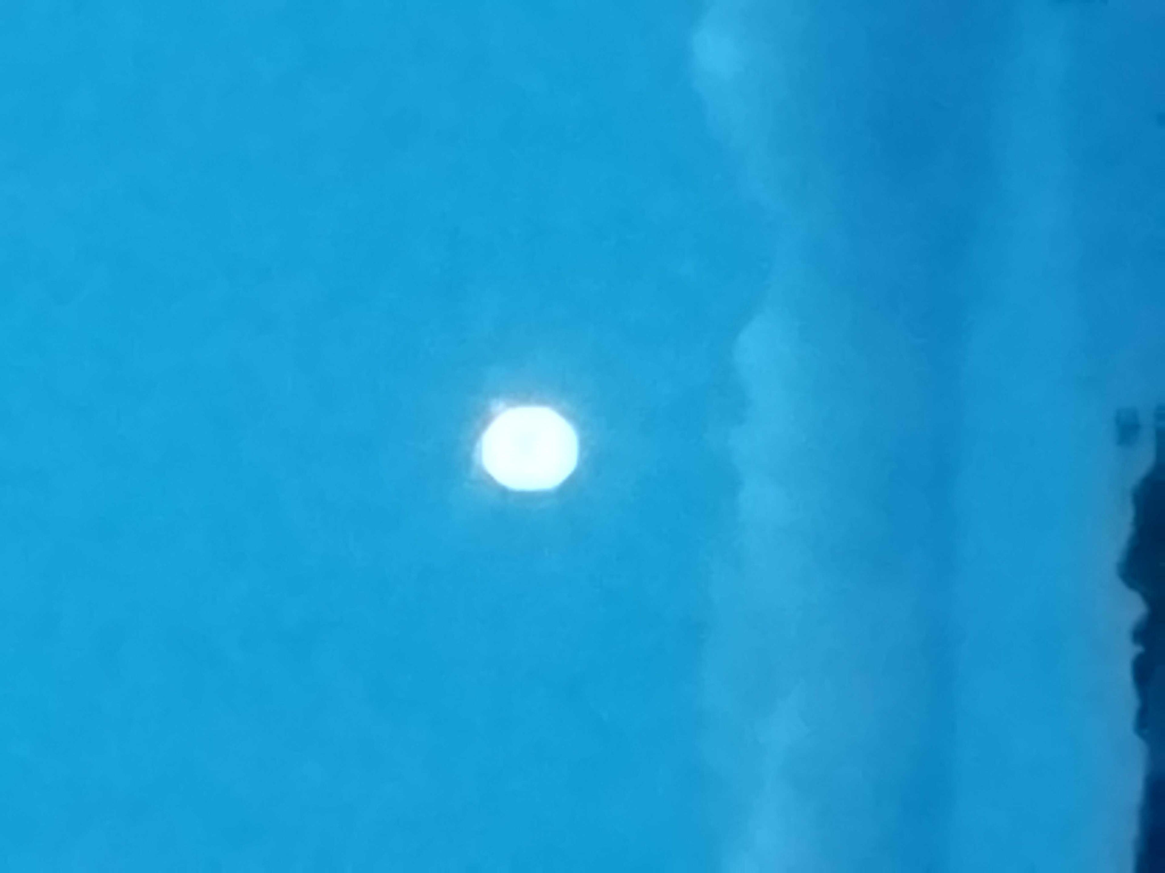 The Moon over United Kingdom — waxing gibbous, Lunar Day 13