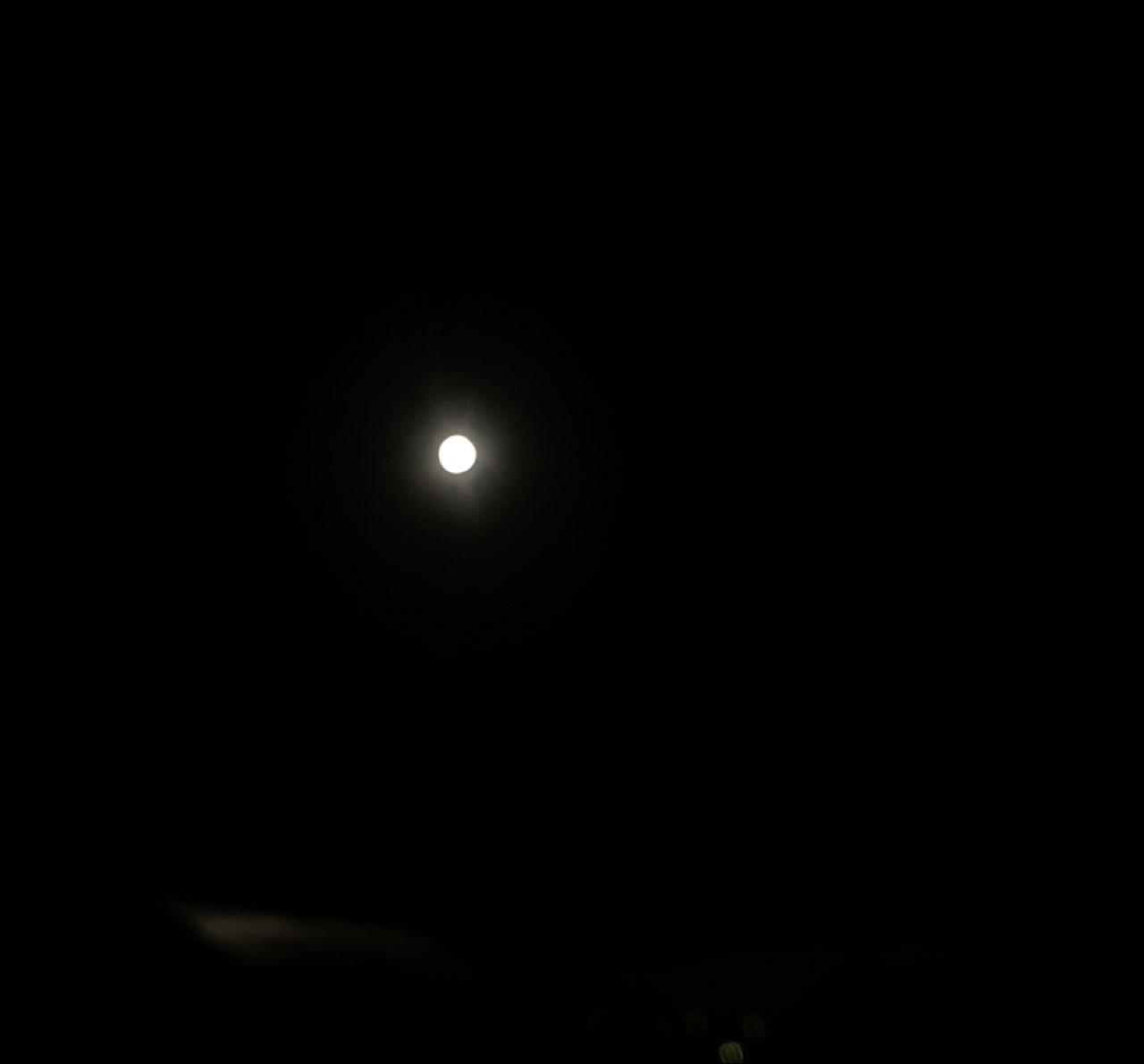 The Moon over Sunbury, Australia — full moon, Lunar Day 17