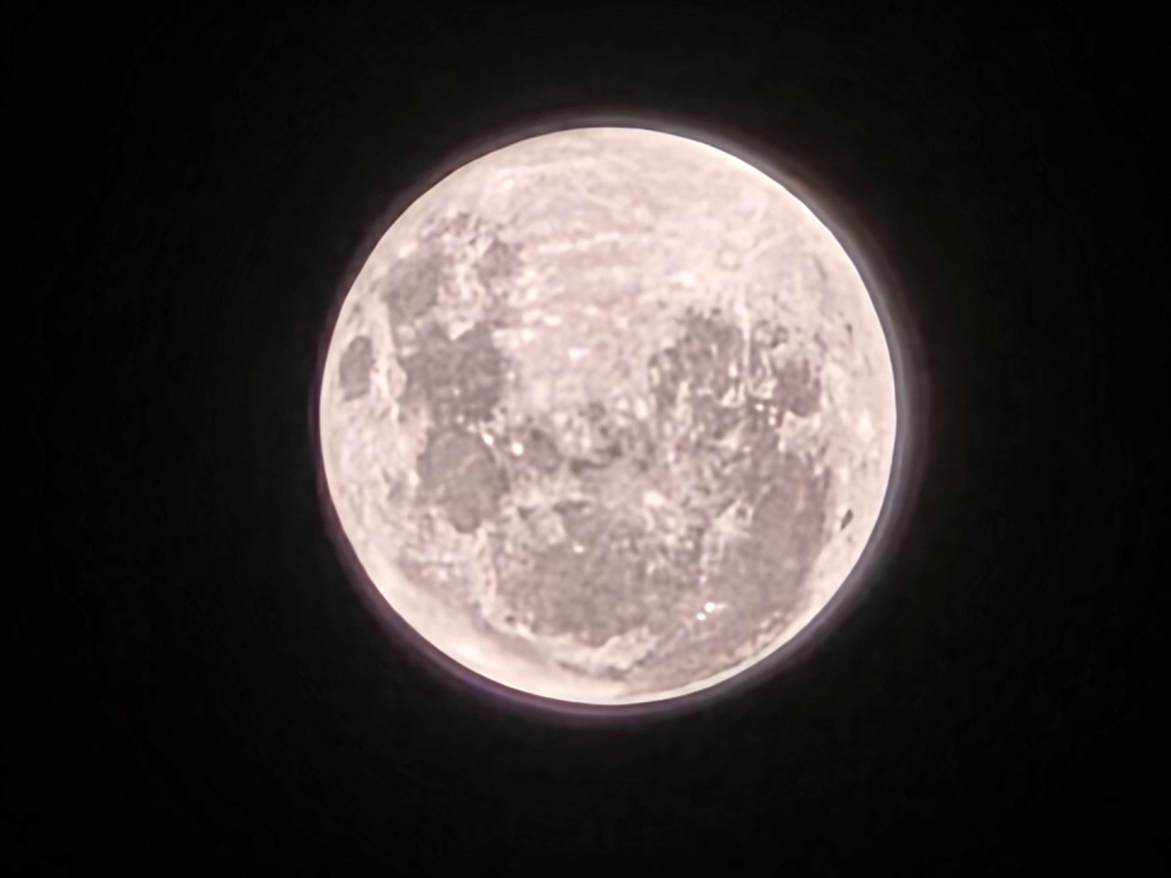 The Moon over Ibagué, Colombia — full moon, Lunar Day 16