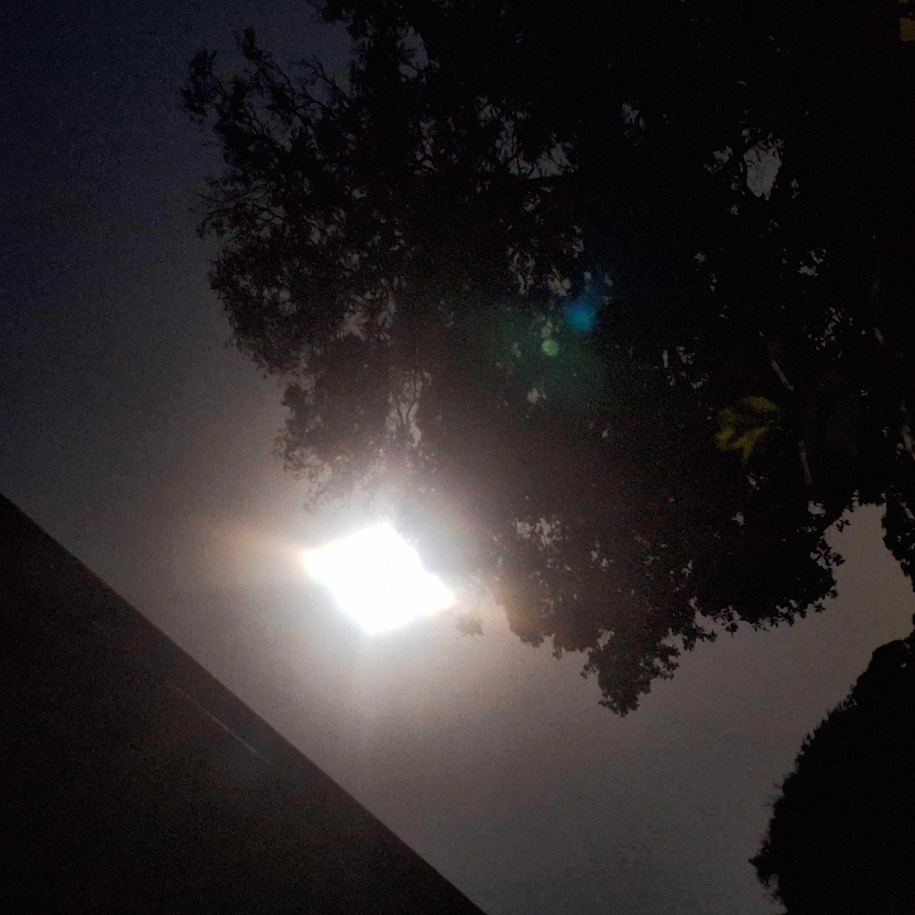 The Moon over Ayr, Australia — full moon, Lunar Day 14