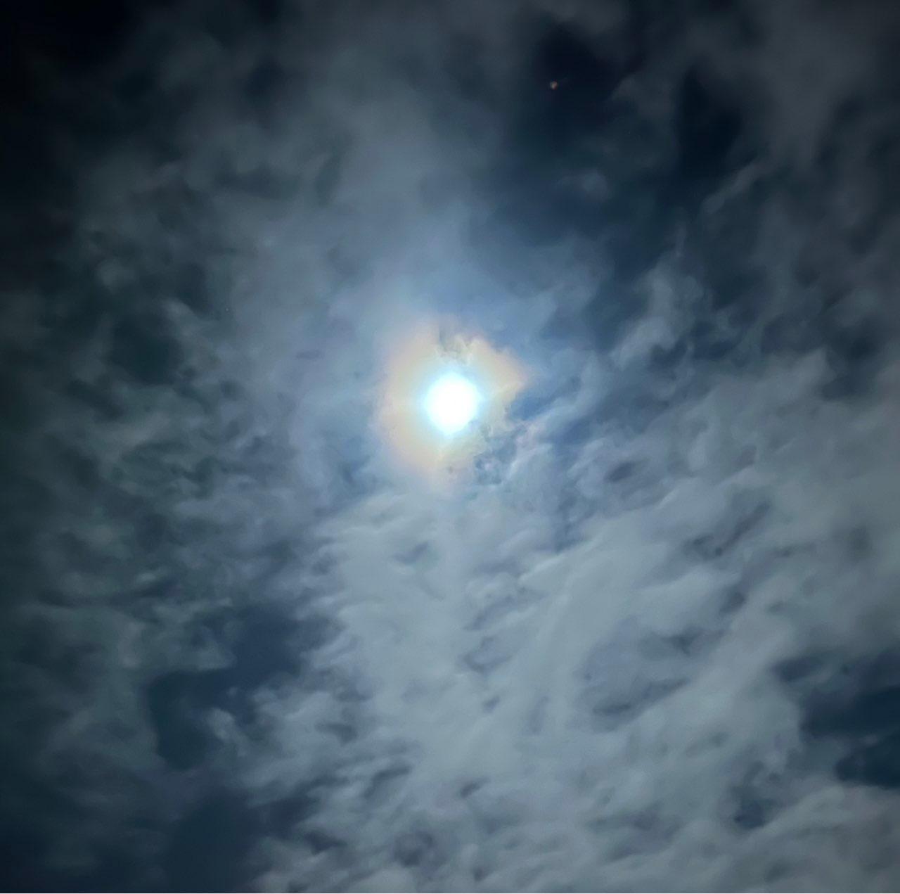 The Moon over Truro, Canada — full moon, Lunar Day 16