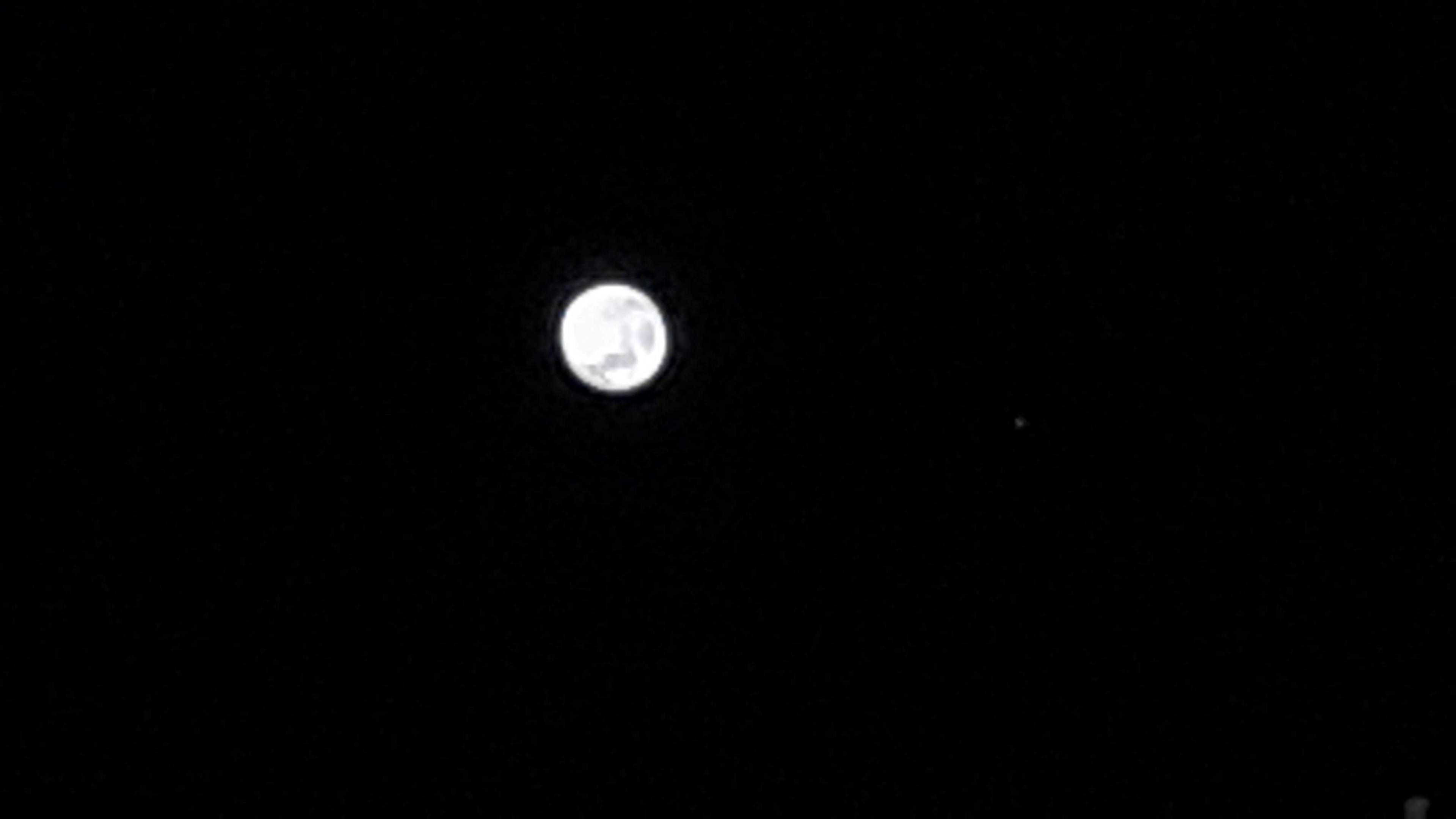The Moon over Buenos Aires, Argentina — last quarter, Lunar Day 23