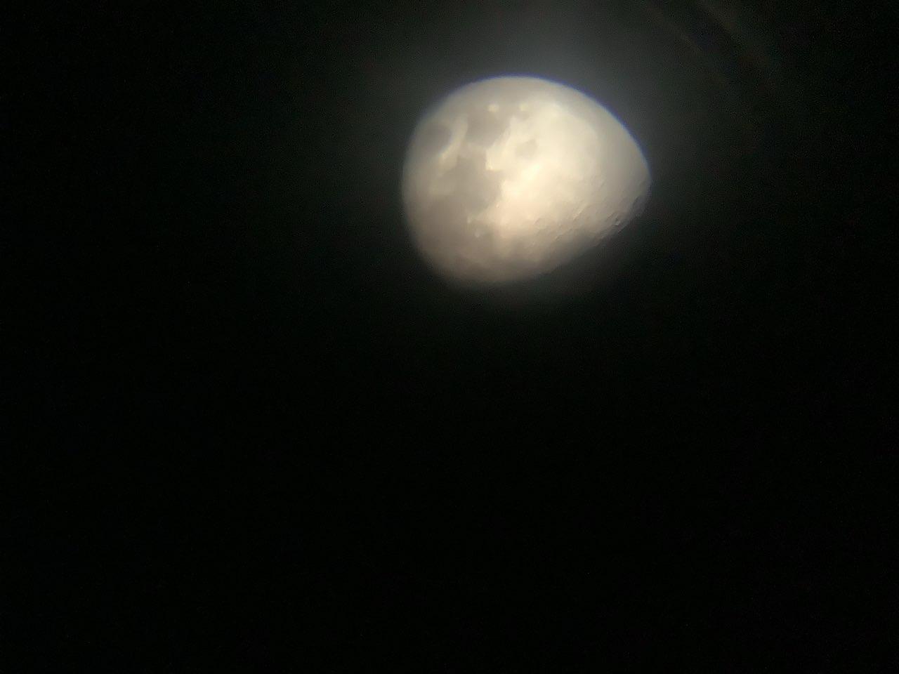 The Moon over Itagüi, Colombia — last quarter, Lunar Day 24