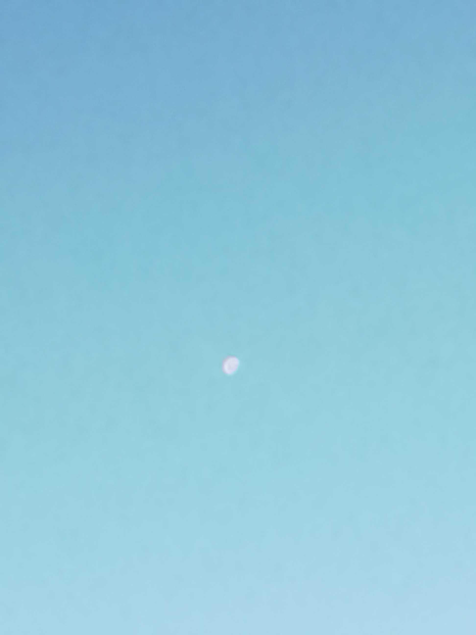 The Moon over Sydney, Australia — waxing gibbous, Lunar Day 12