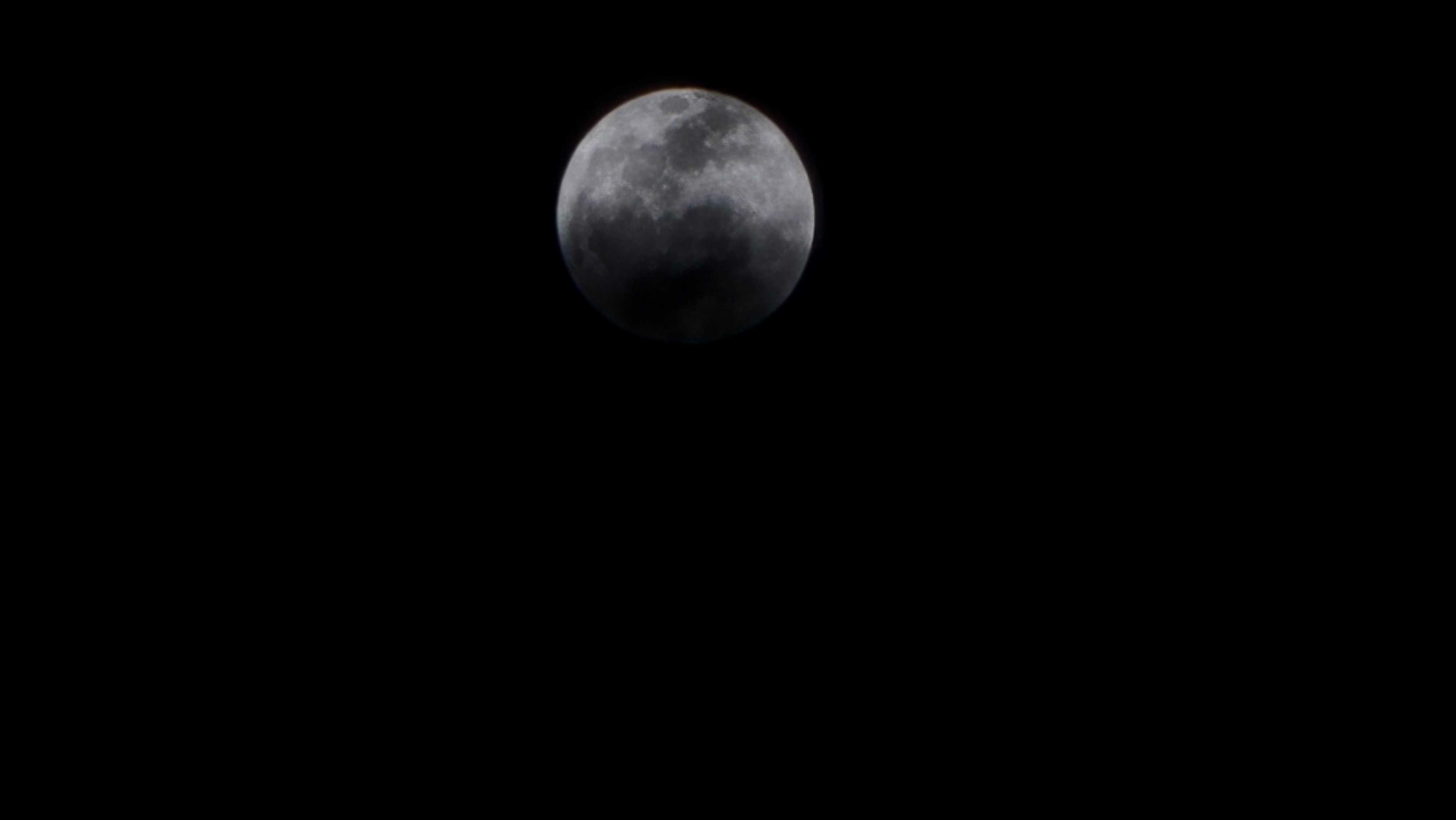 The Moon over Tegucigalpa, Honduras — full moon, Lunar Day 16