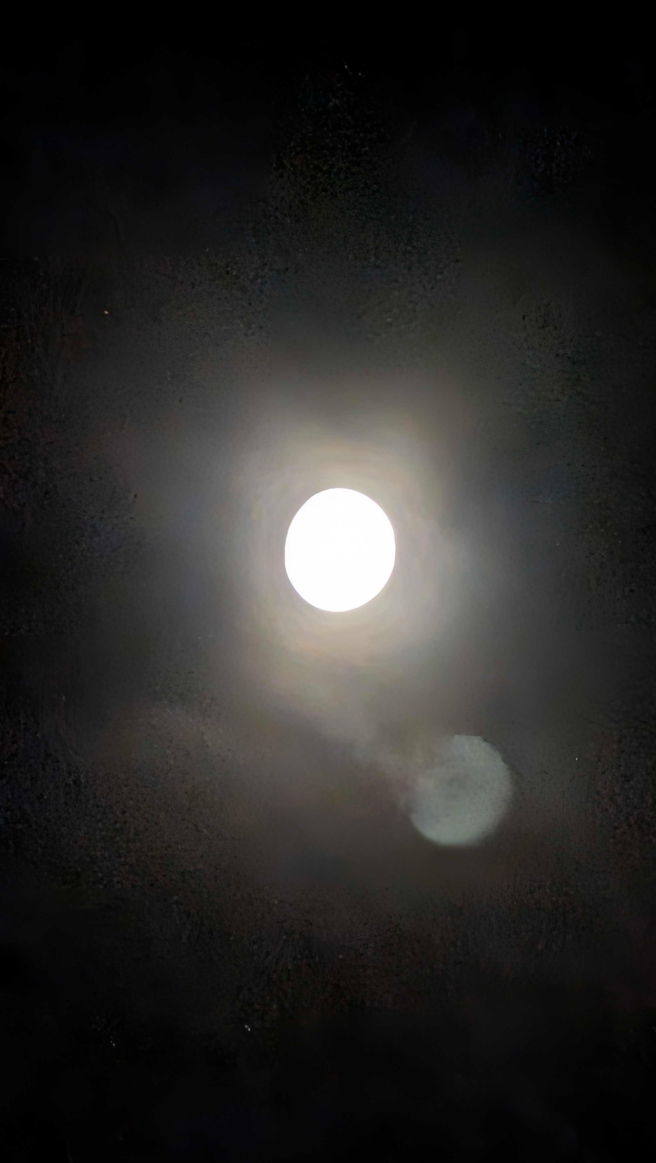 The Moon over North Augusta, United States — waxing gibbous, Lunar Day 13