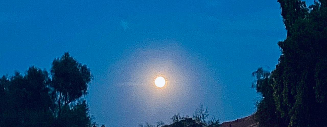 The Moon over Phoenix, United States — full moon, Lunar Day 16