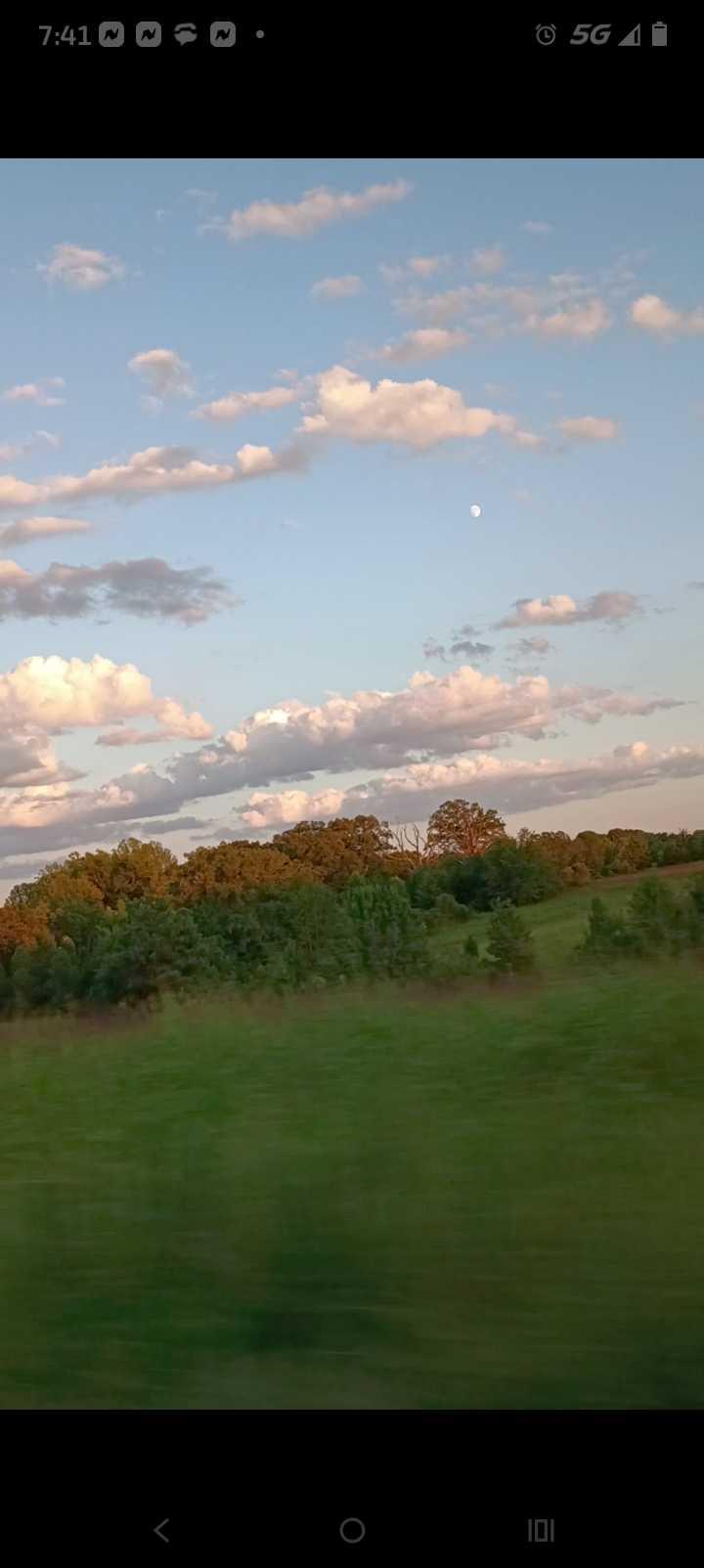 The Moon over Bumpass, United States — waxing gibbous, Lunar Day 13