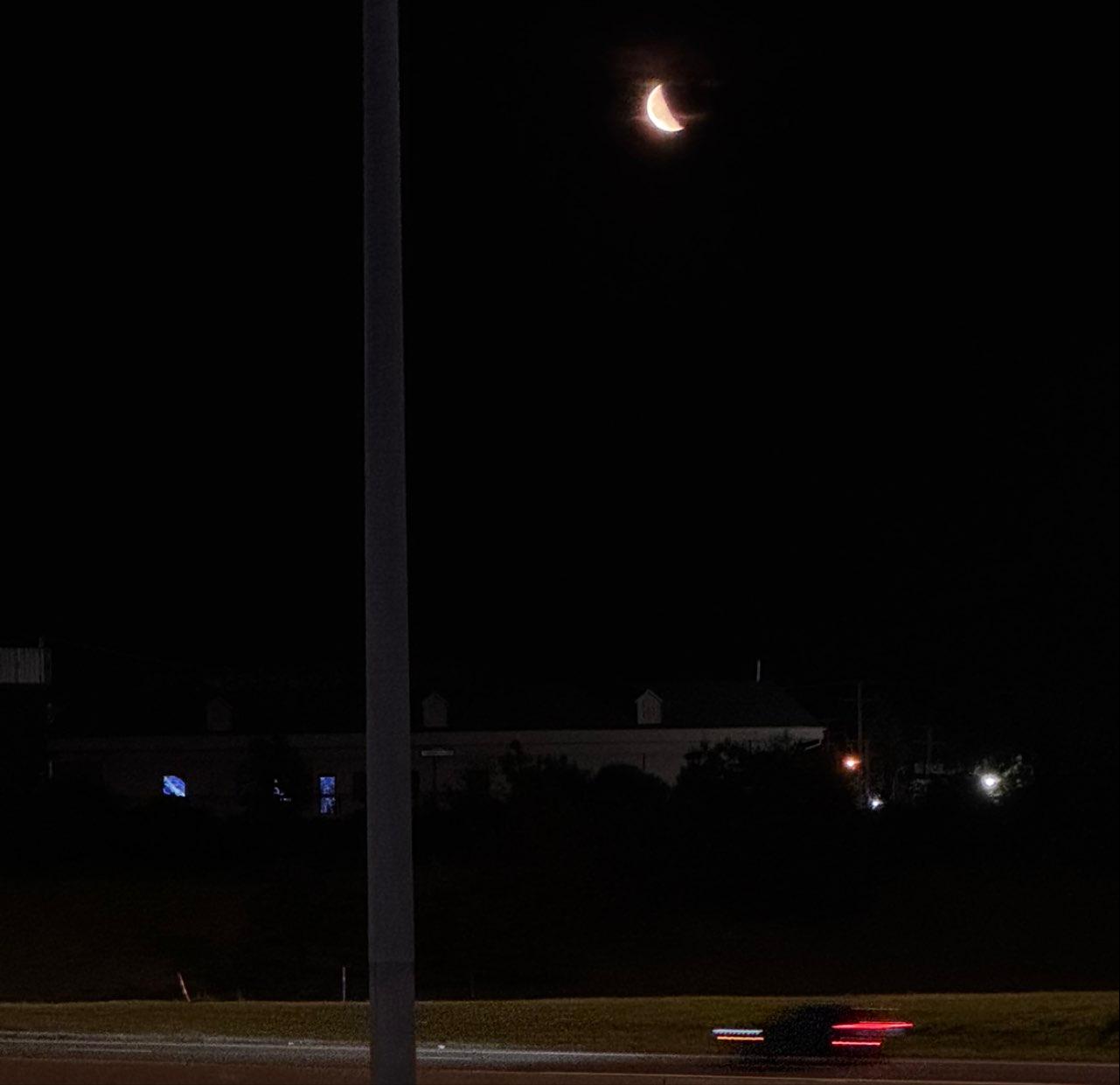 The Moon over Warrensville Heights, United States — last quarter, Lunar Day 24