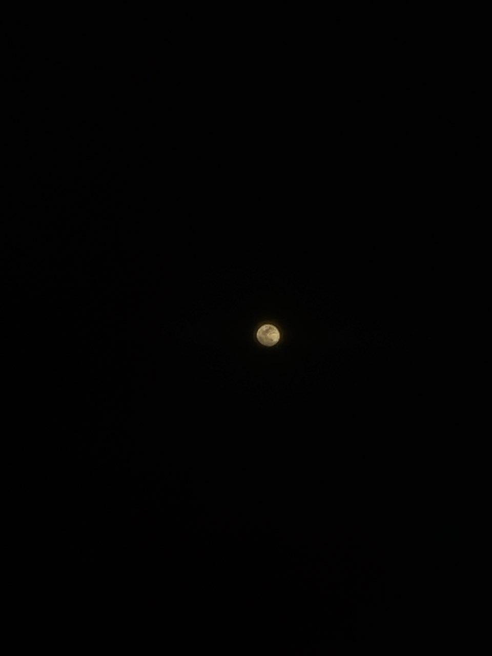 The Moon over Cota, Colombia — last quarter, Lunar Day 24