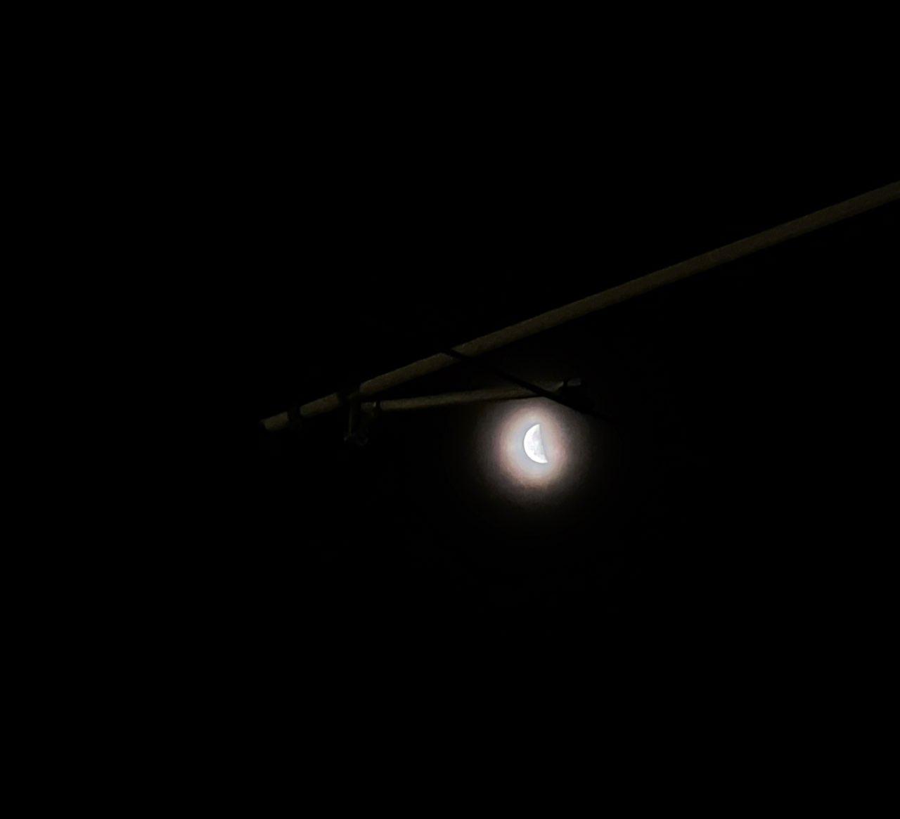 The Moon over Jena, Deutschland — last quarter, Lunar Day 23