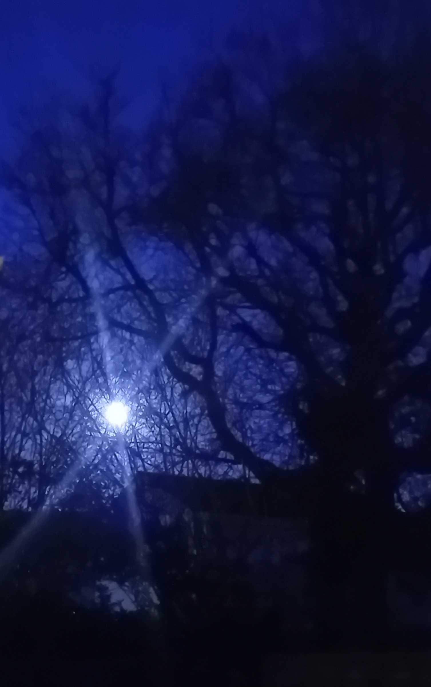 The Moon over Coety, United Kingdom — full moon, Lunar Day 16