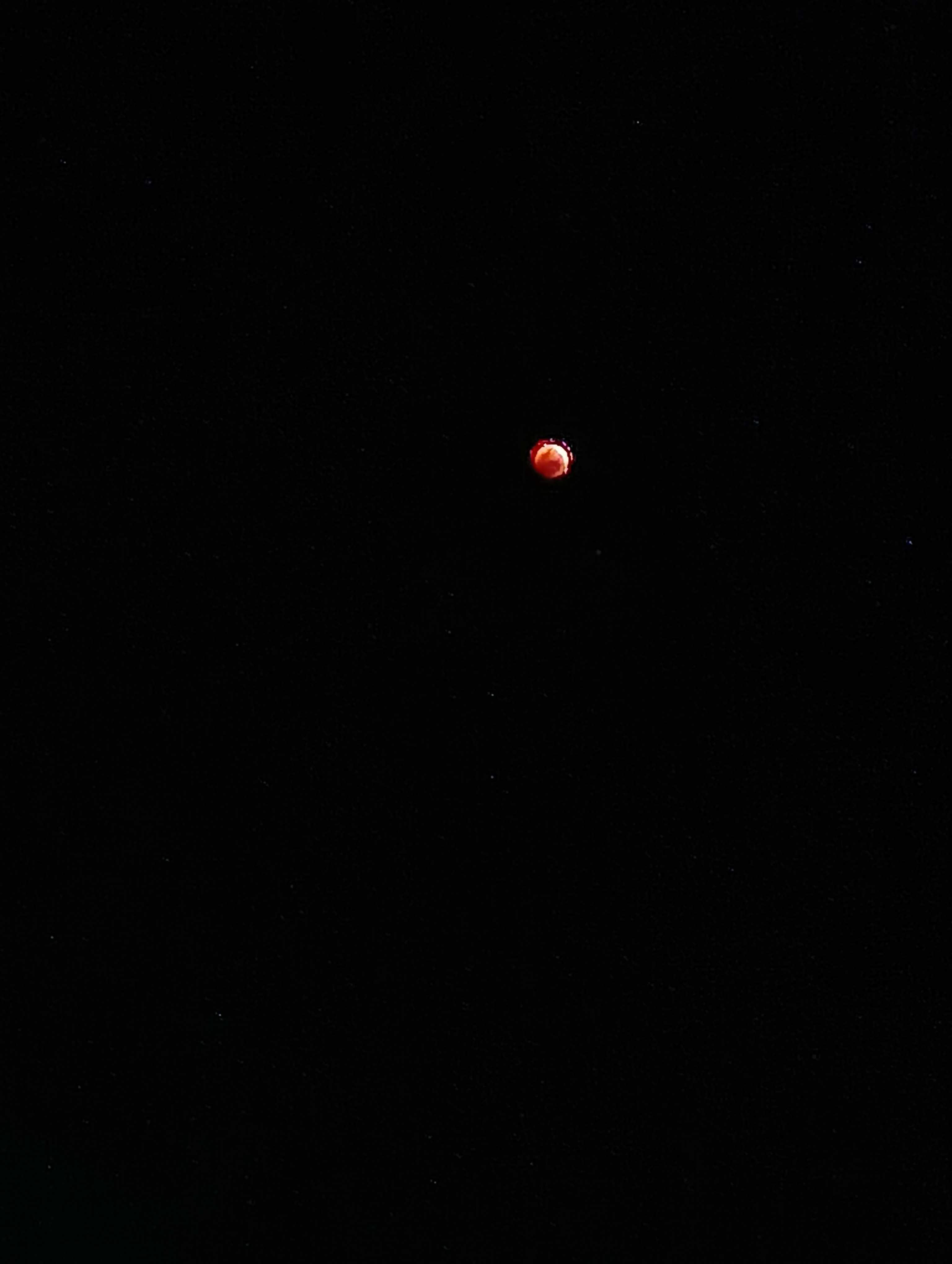 The Moon over South Africa — full moon, Lunar Day 16