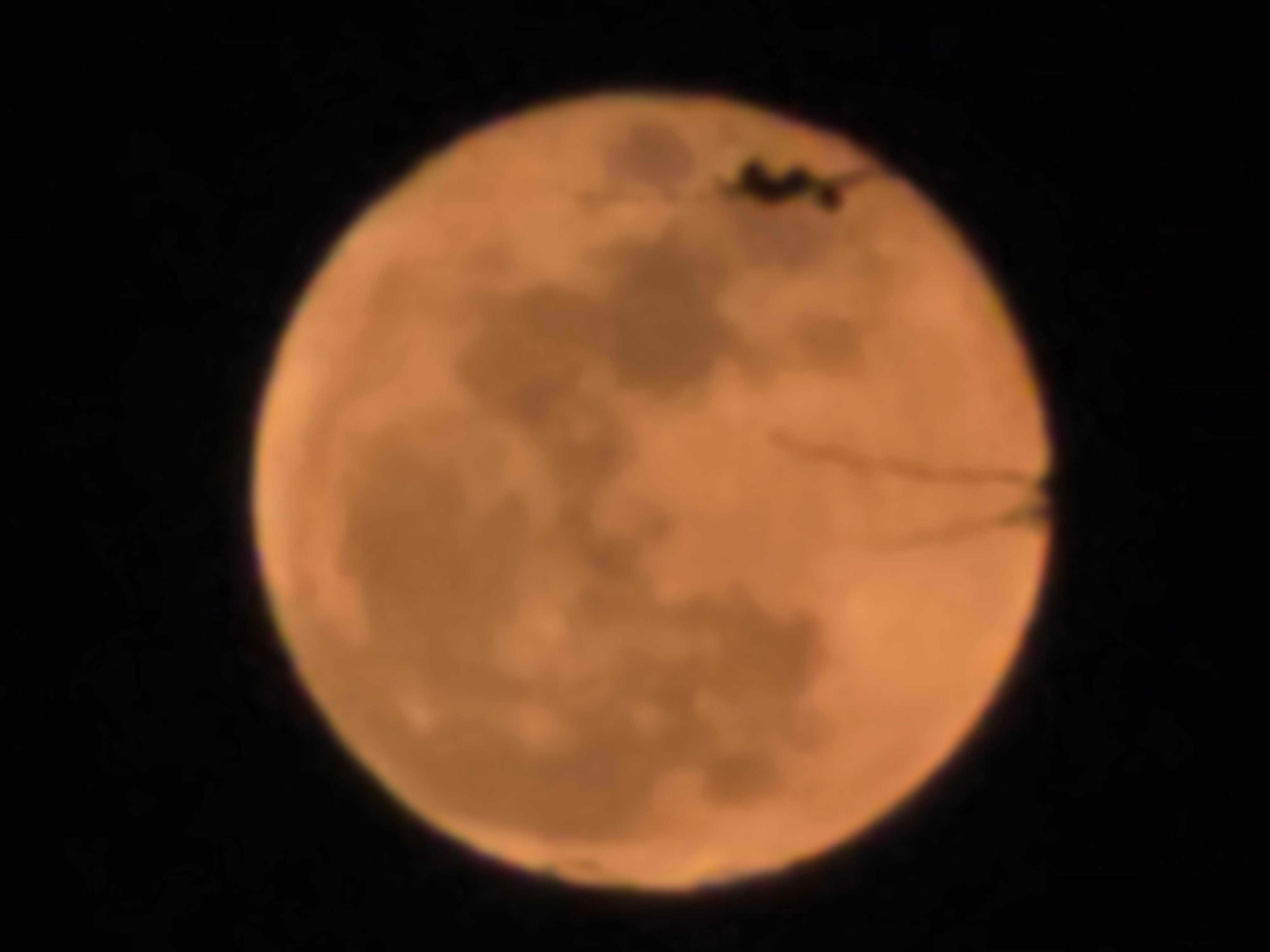 The Moon over Breda, Nederland — full moon, Lunar Day 15