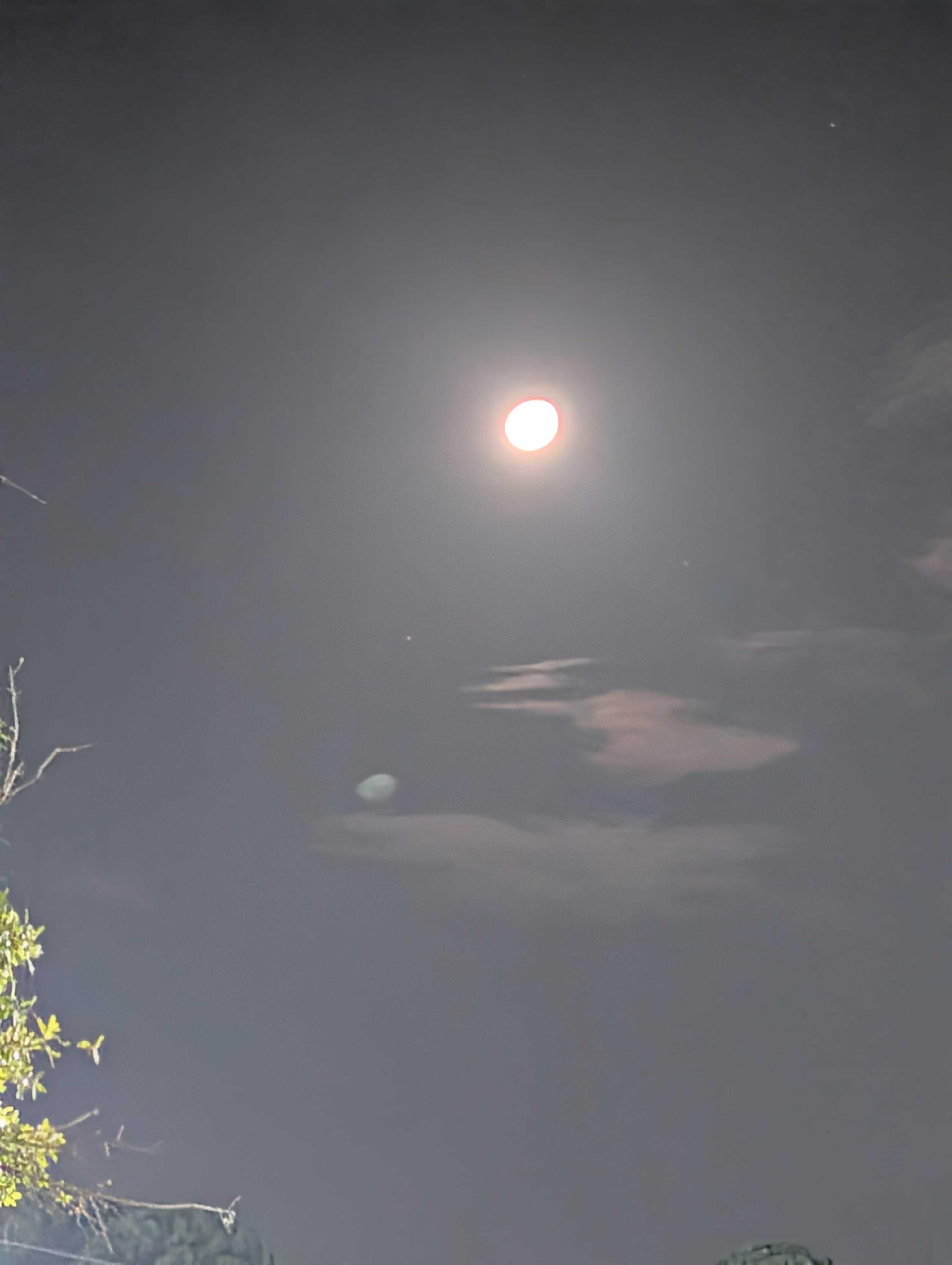 The Moon over Port St. Lucie, United States — waxing gibbous, Lunar Day 12