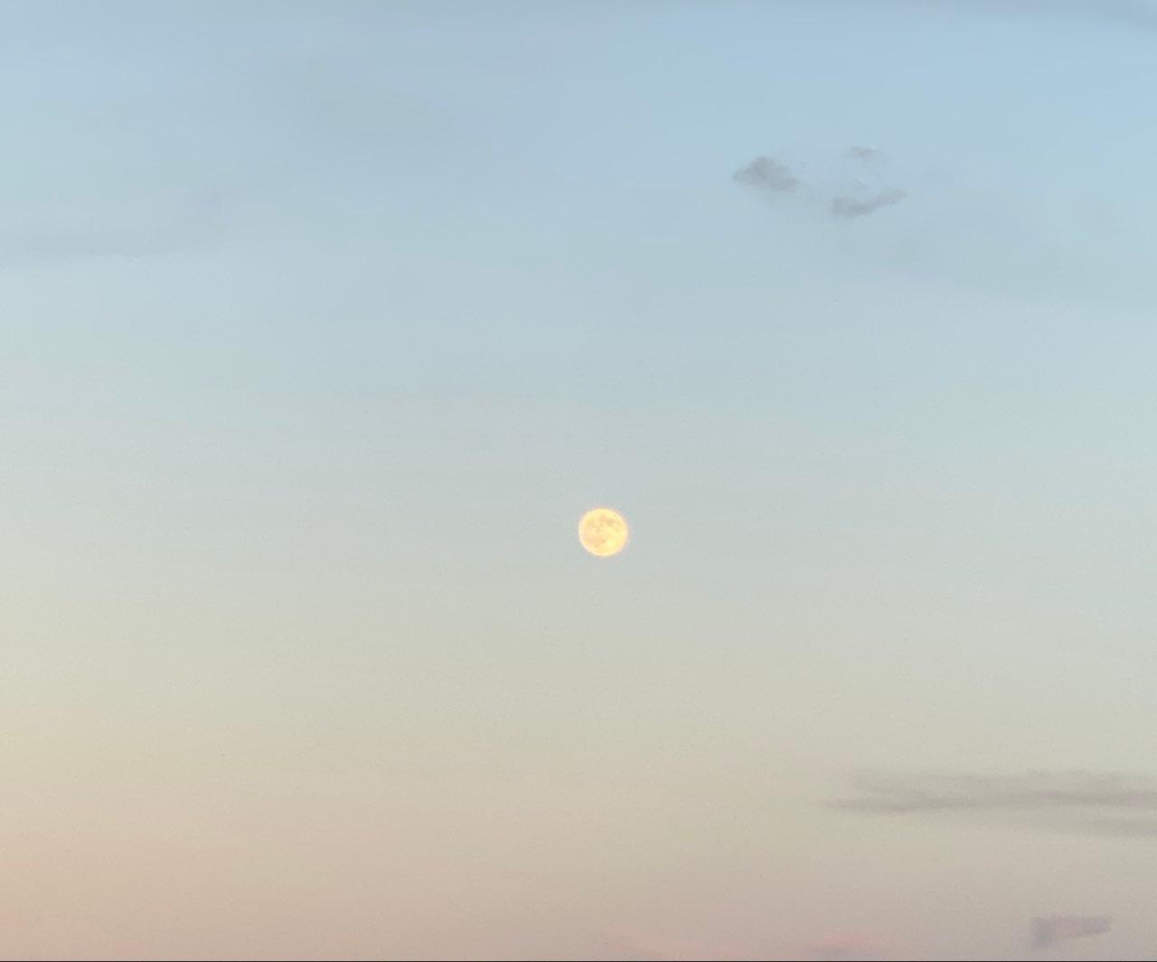 The Moon over Jávea, España — full moon, Lunar Day 15