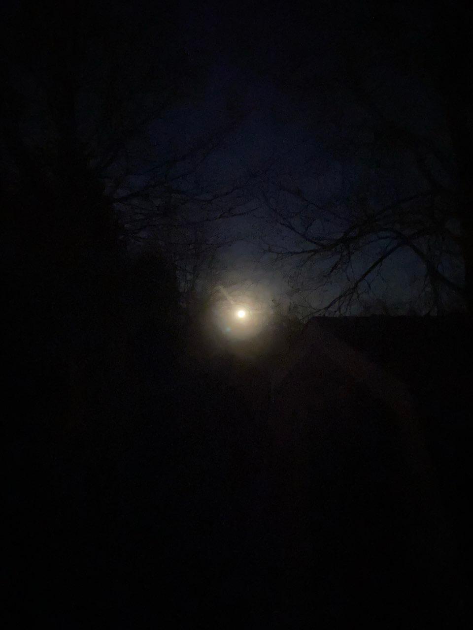 The Moon over Madison, Estados Unidos — full moon, Lunar Day 14