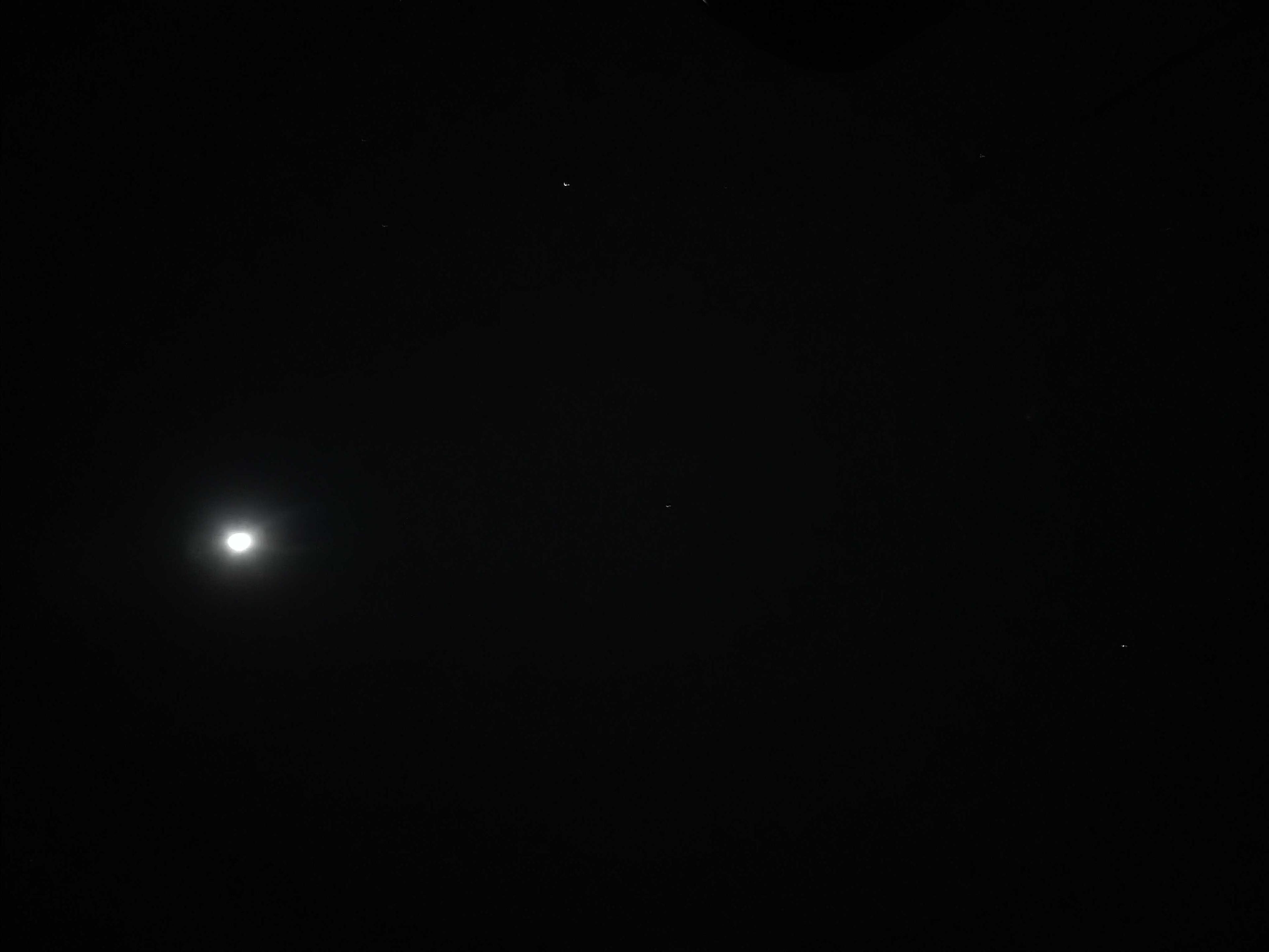 The Moon over Zapopan, Mexico — waxing gibbous, Lunar Day 13