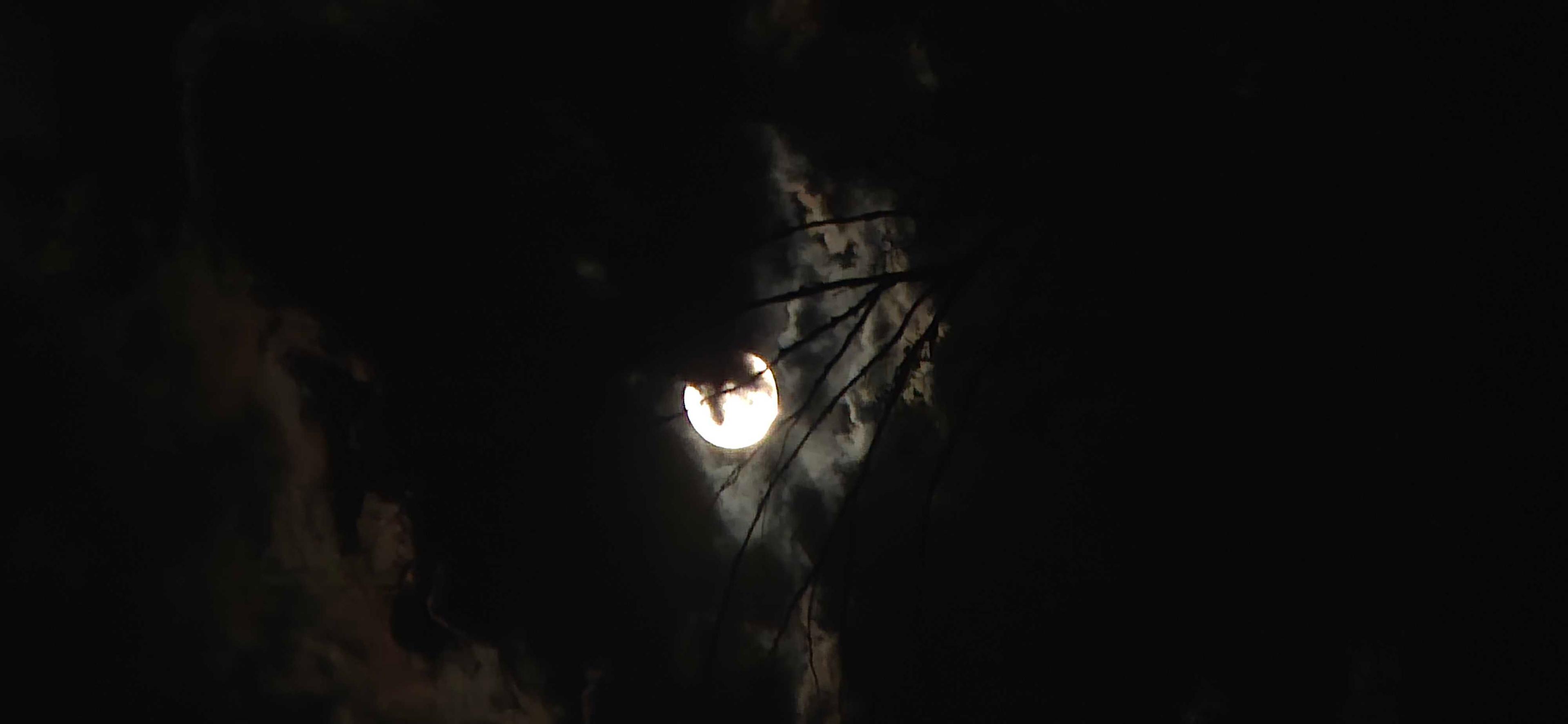 The Moon over Tucson, United States — full moon, Lunar Day 14