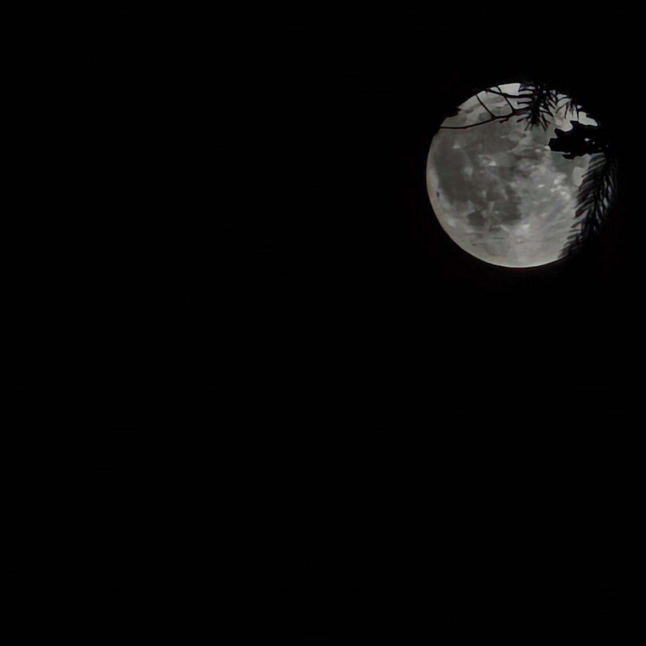 The Moon over Forst, Alemania — full moon, Lunar Day 16
