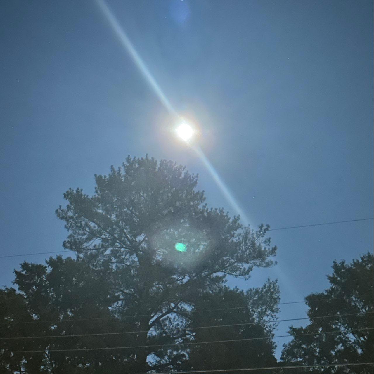 The Moon over Conley, United States — full moon, Lunar Day 15