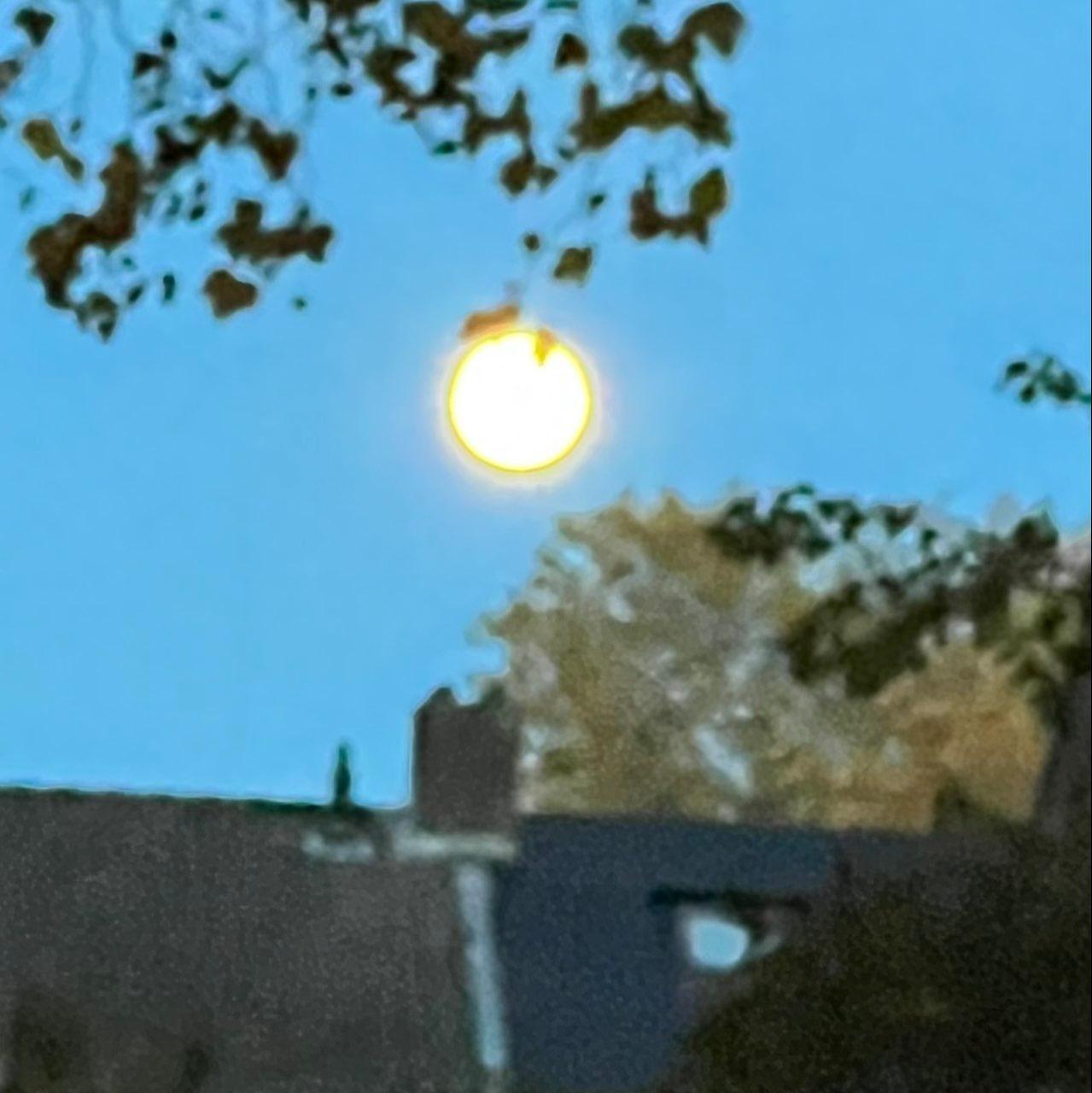 The Moon over Maastricht, Nederland — full moon, Lunar Day 16