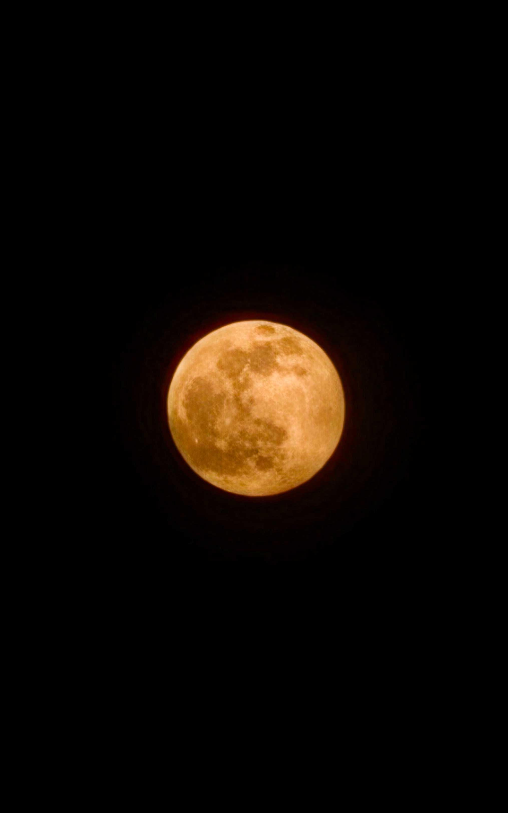 The Moon over Miri, Malaysia — full moon, Lunar Day 16