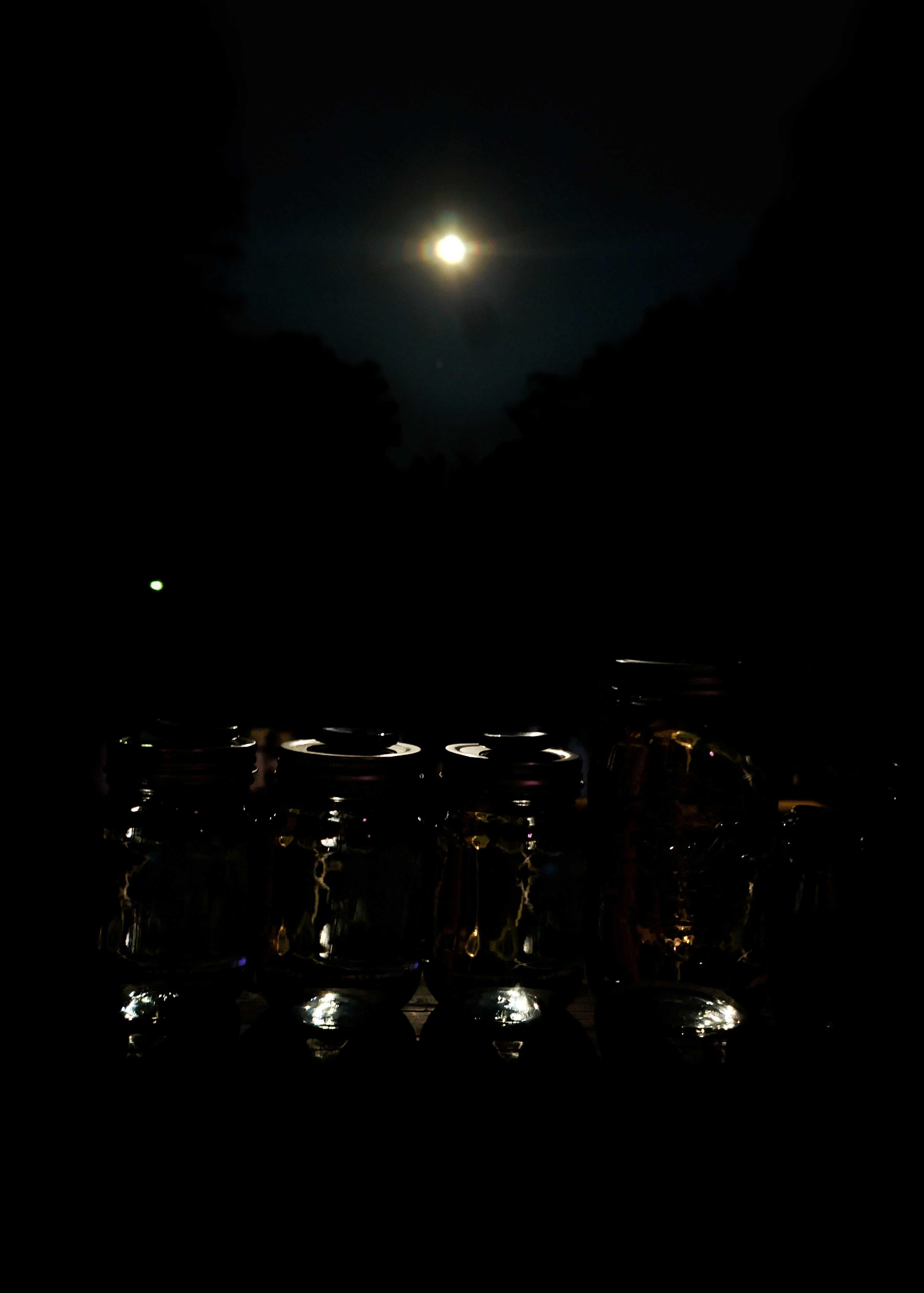 The Moon over Cincinnati, United States — full moon, Lunar Day 17