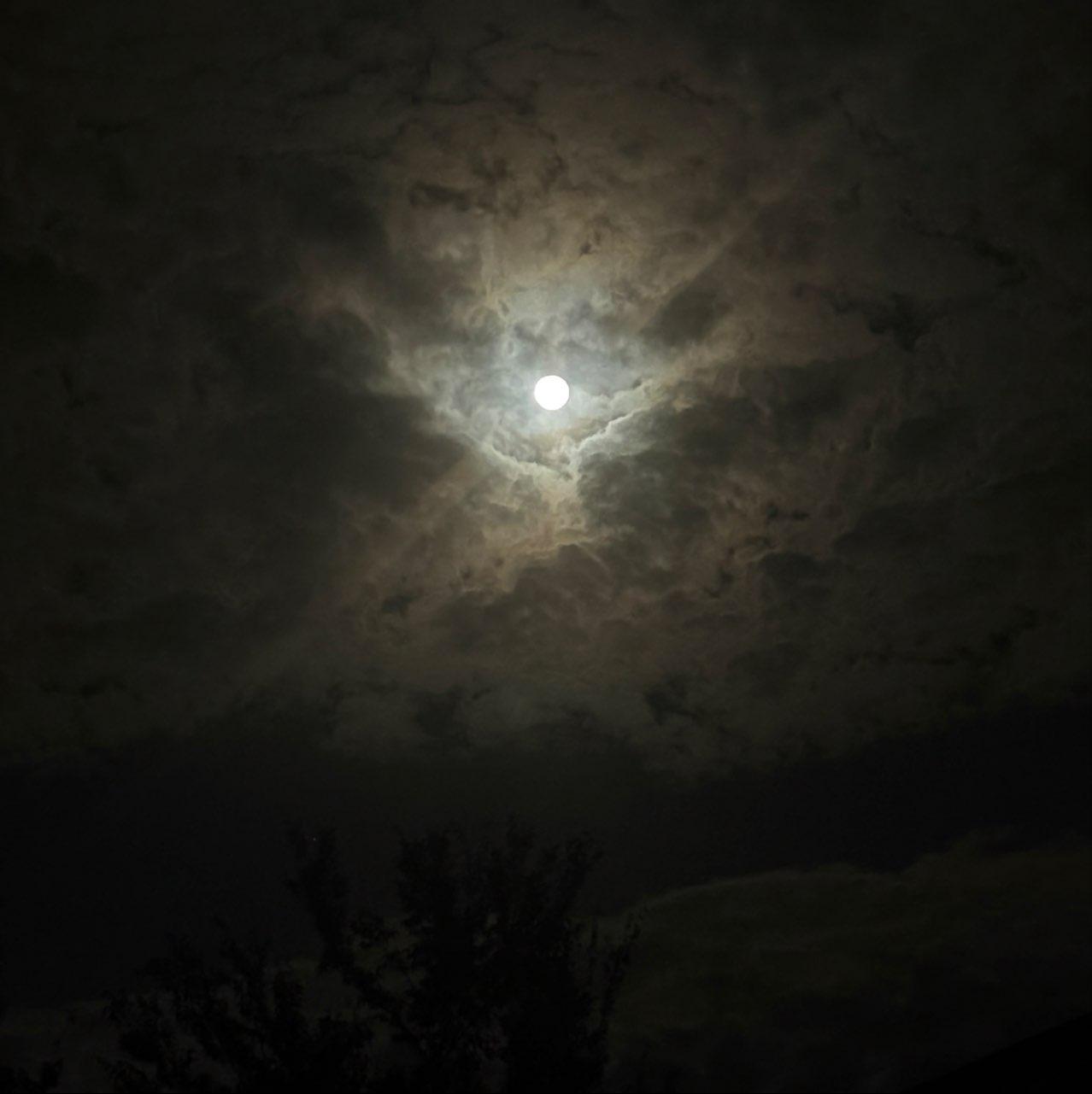 The Moon over Little Rock, United States — full moon, Lunar Day 16