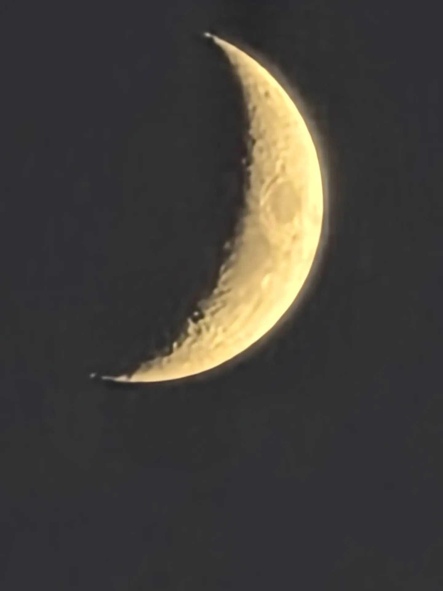The Moon over Englewood, Соединенные Штаты Америки — waxing crescent, Lunar Day 6