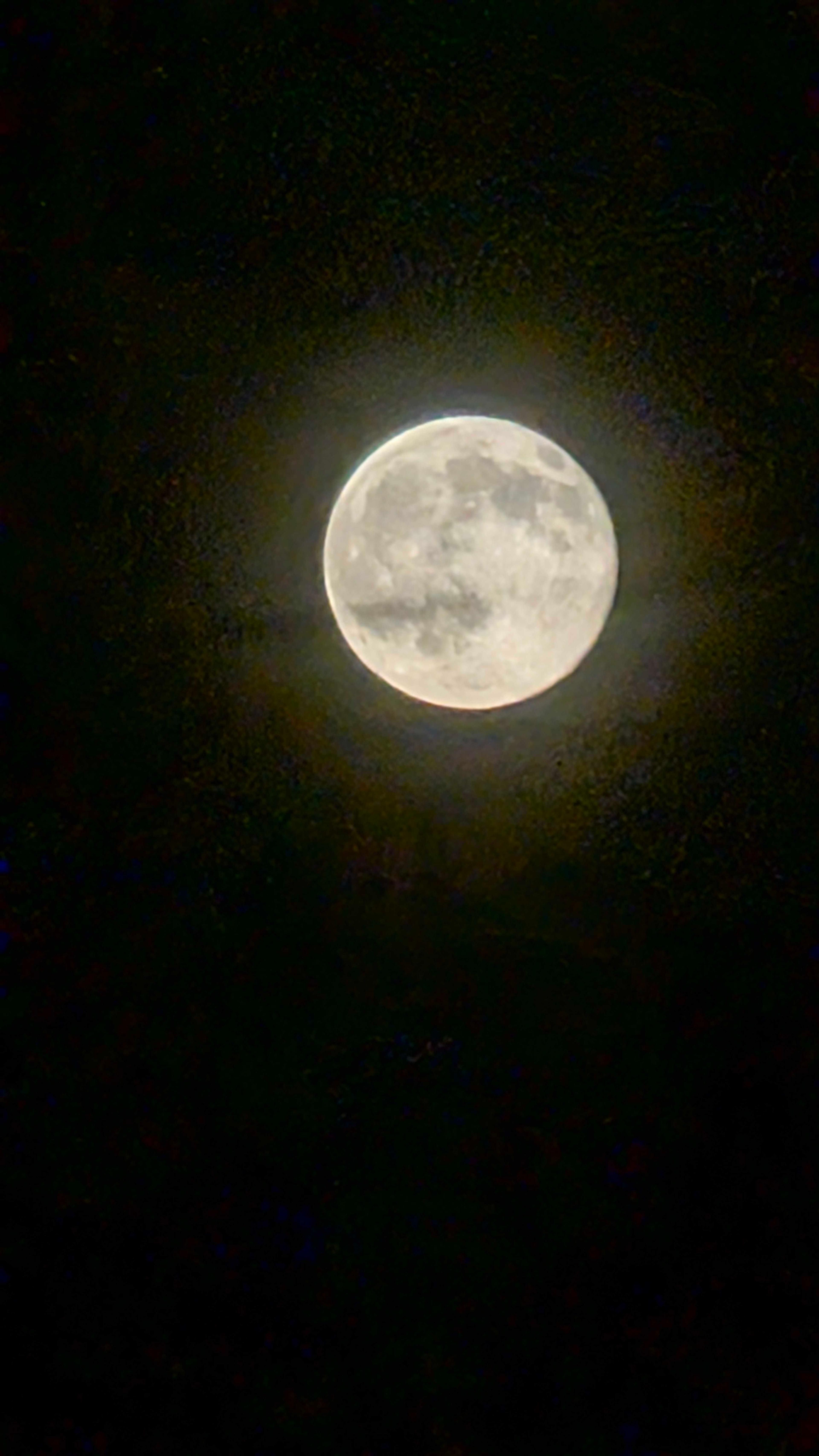 The Moon over Sa Indioteria, Spain — full moon, Lunar Day 17
