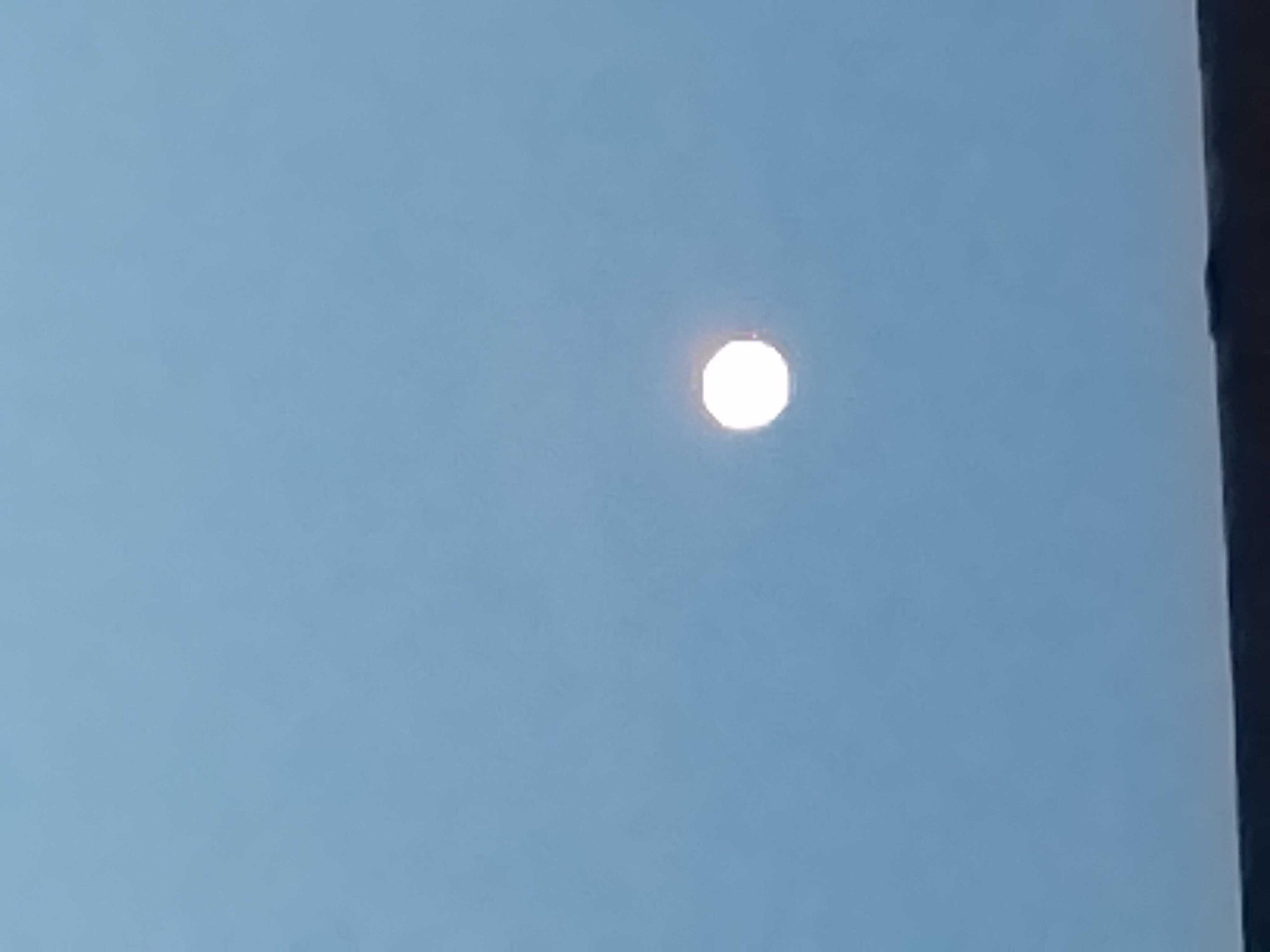 The Moon over United Kingdom — waxing gibbous, Lunar Day 13