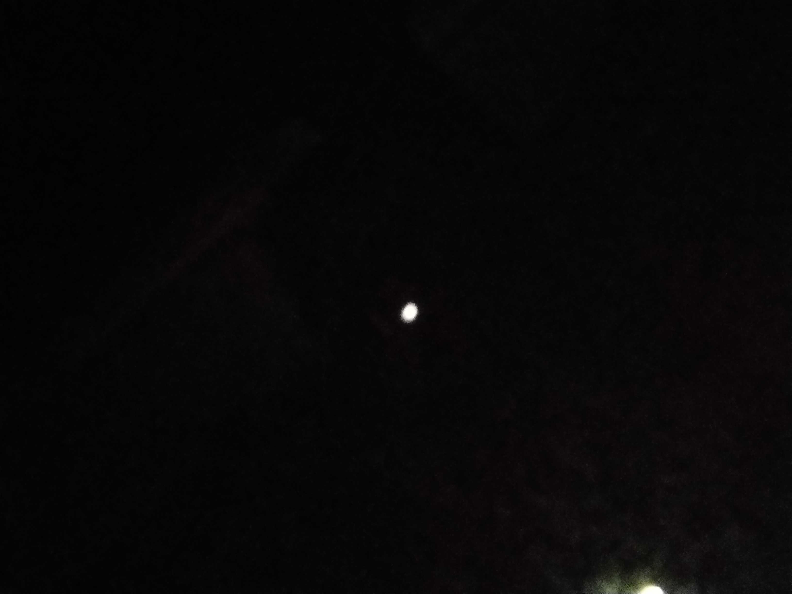 The Moon over El-Bostan, Egypt — waxing crescent, Lunar Day 5
