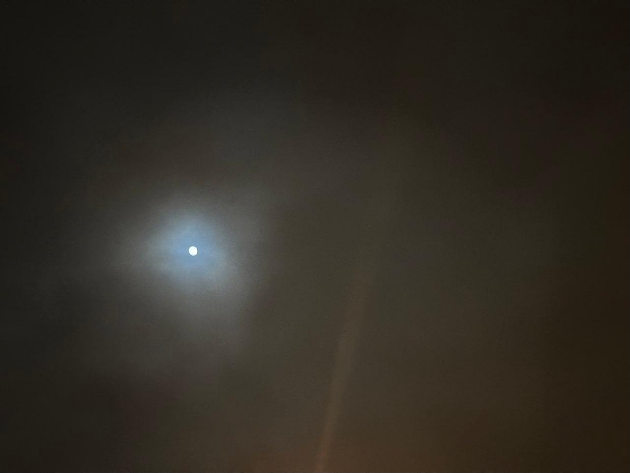 The Moon over L’Eliana, España — full moon, Lunar Day 16