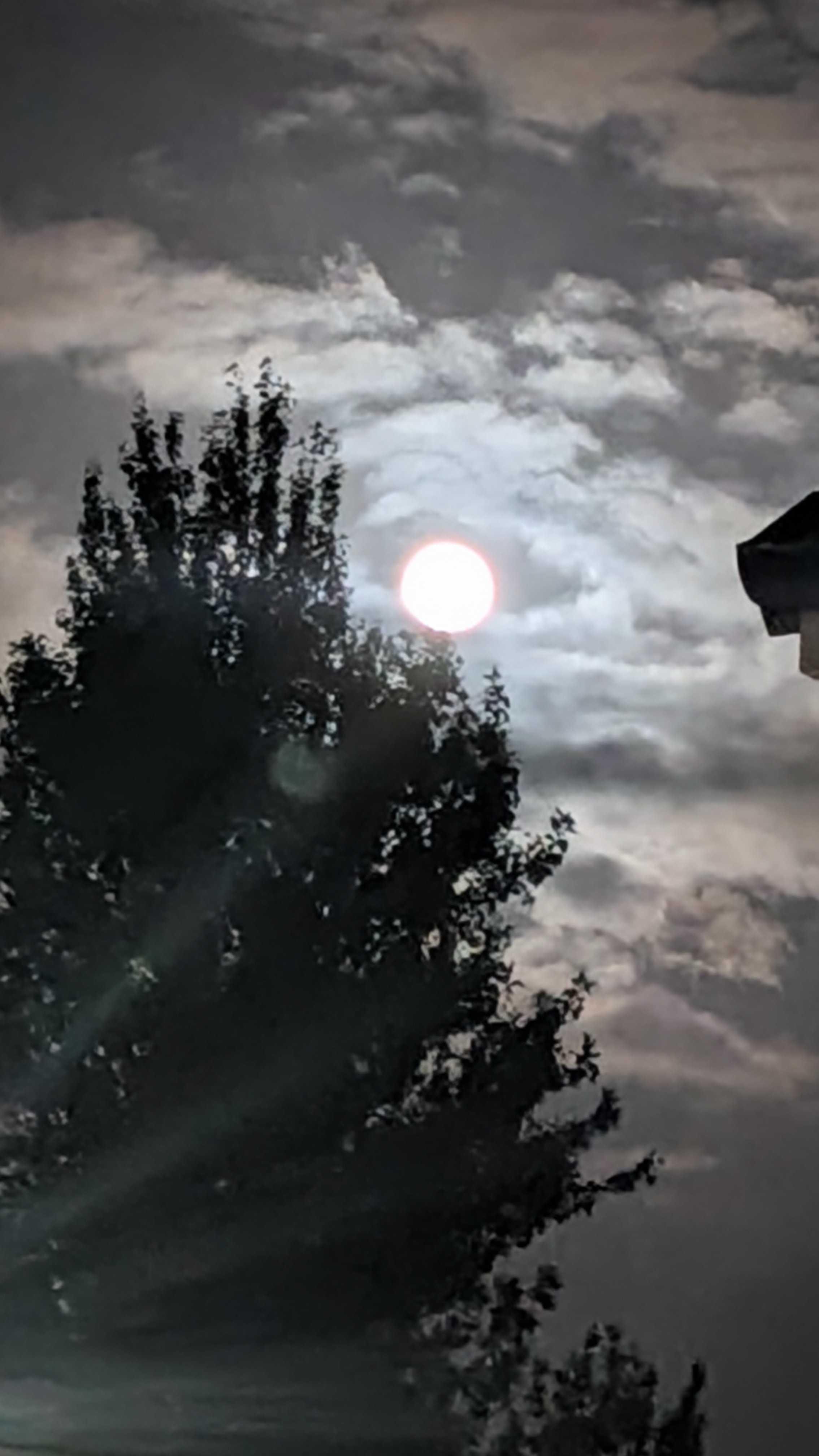 The Moon over United Kingdom — full moon, Lunar Day 16
