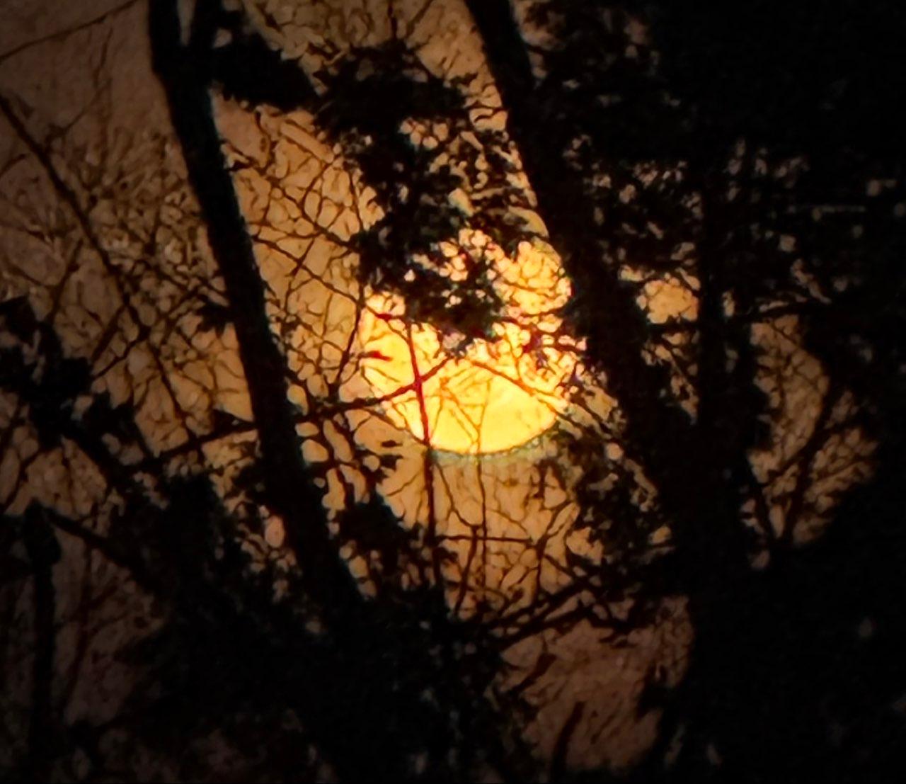 The Moon over Moreland Hills, United States — full moon, Lunar Day 17