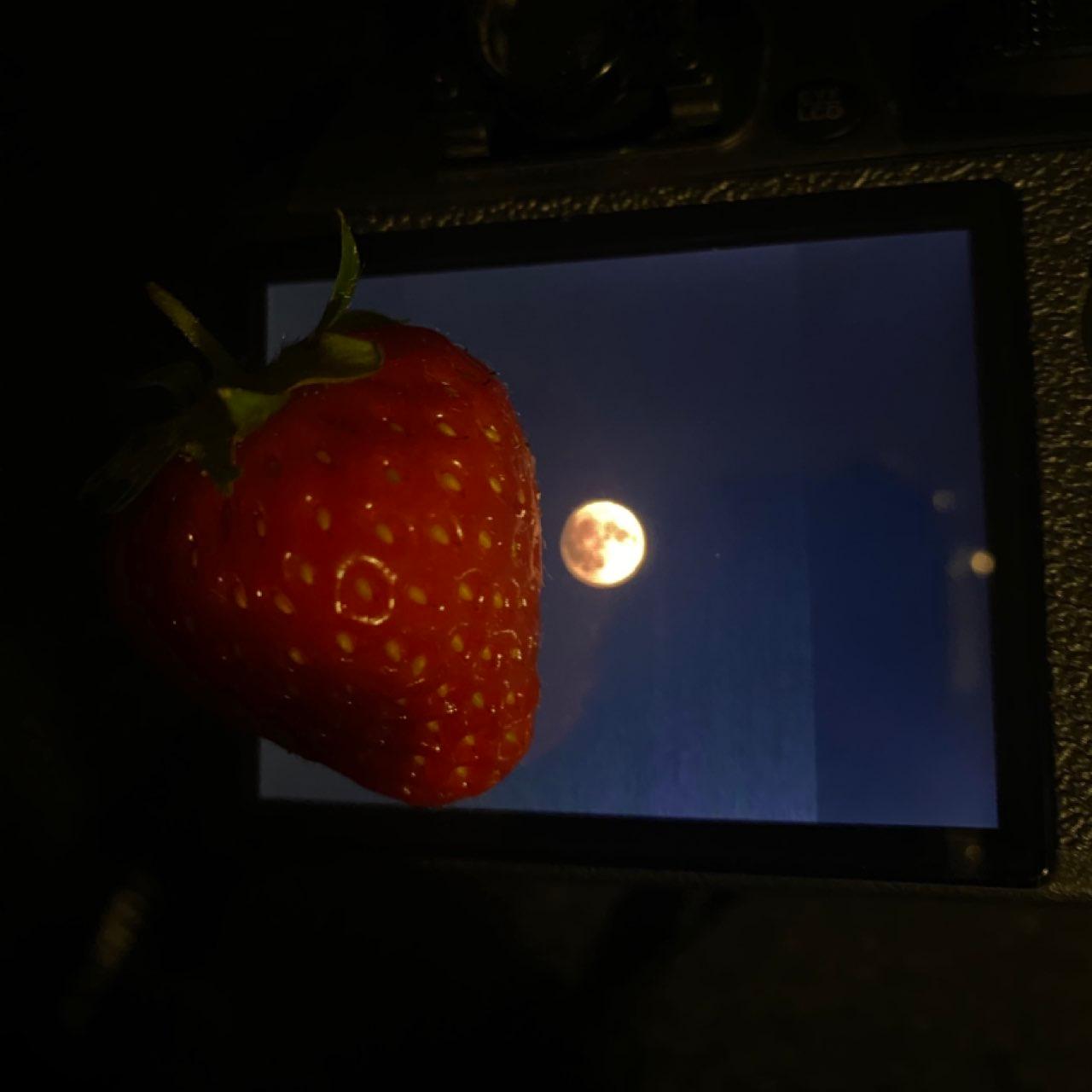 The Moon over South Shields, United Kingdom — full moon, Lunar Day 16