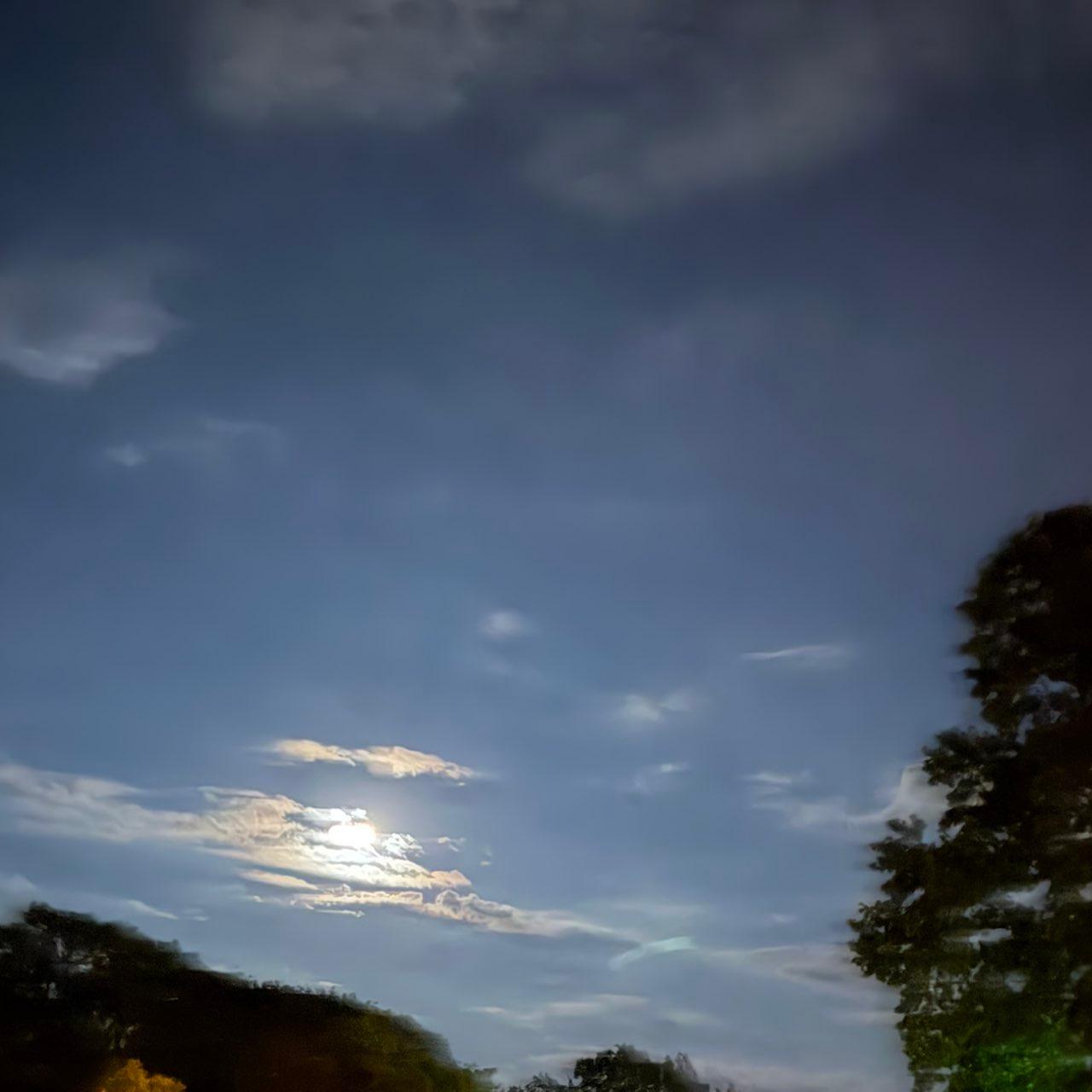 The Moon over Erie, United States — full moon, Lunar Day 15