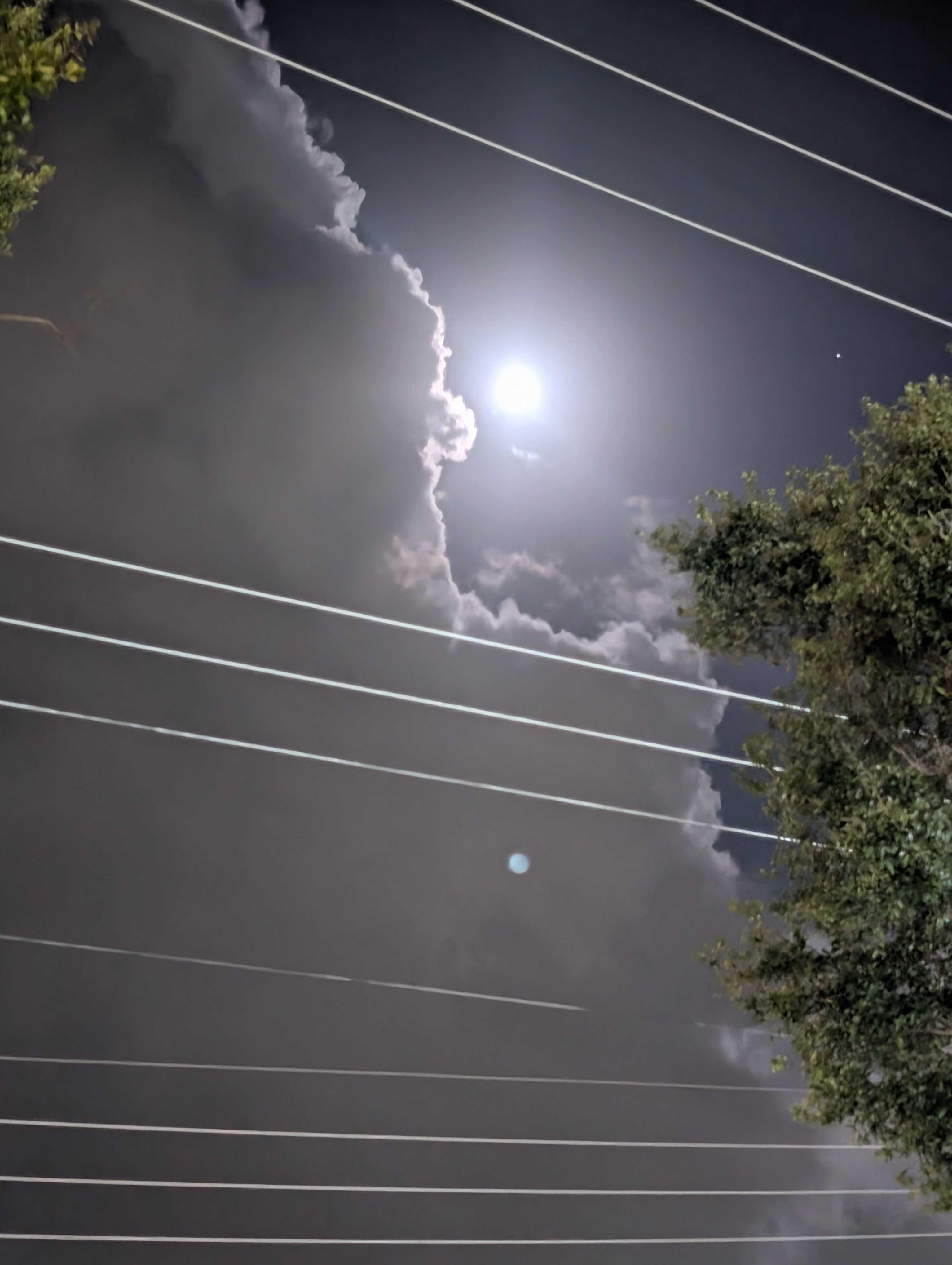 The Moon over Port St. Lucie, United States — full moon, Lunar Day 15