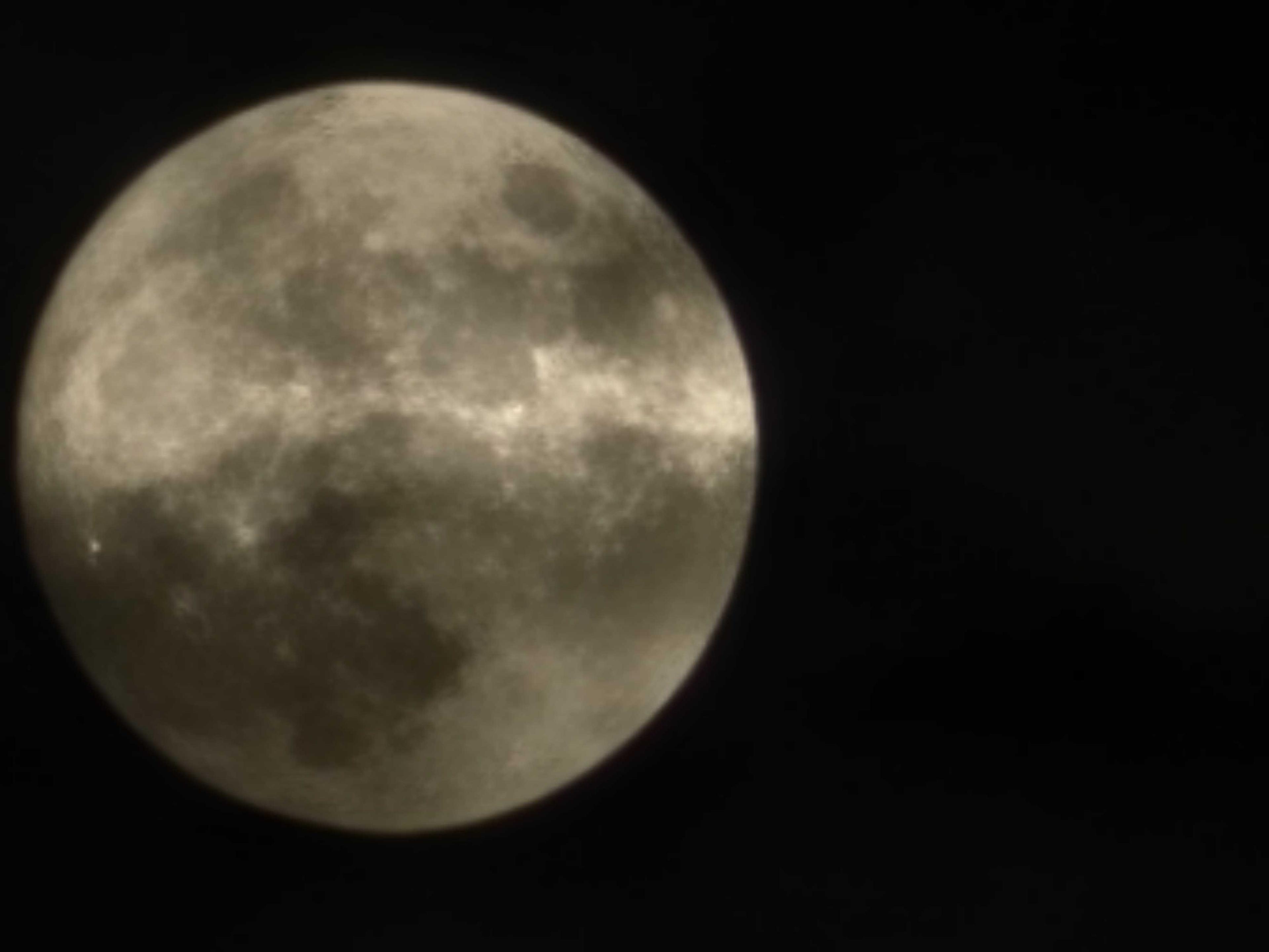 The Moon over Września, Poland — full moon, Lunar Day 14