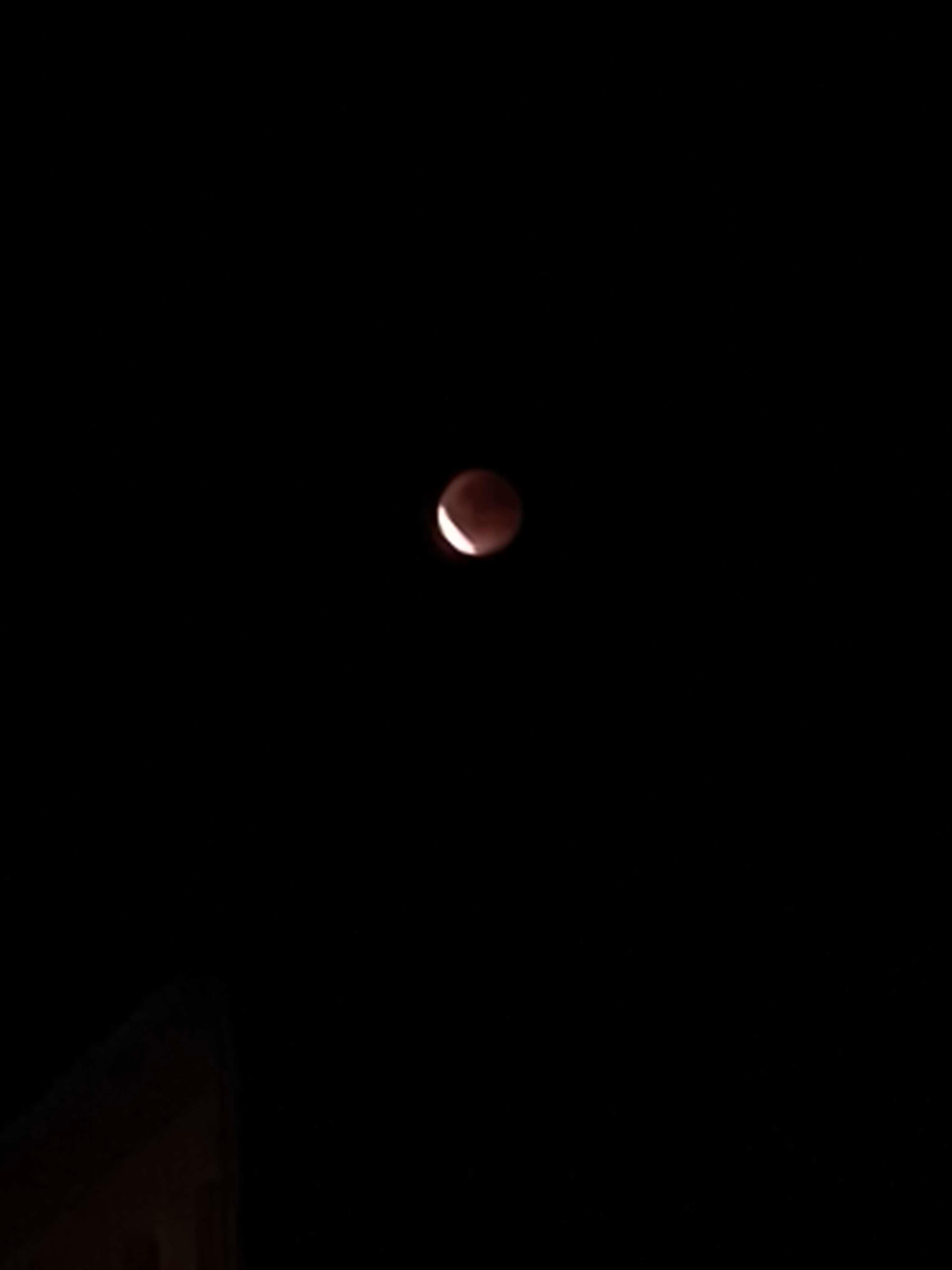 The Moon over Niesky, Deutschland — full moon, Lunar Day 16