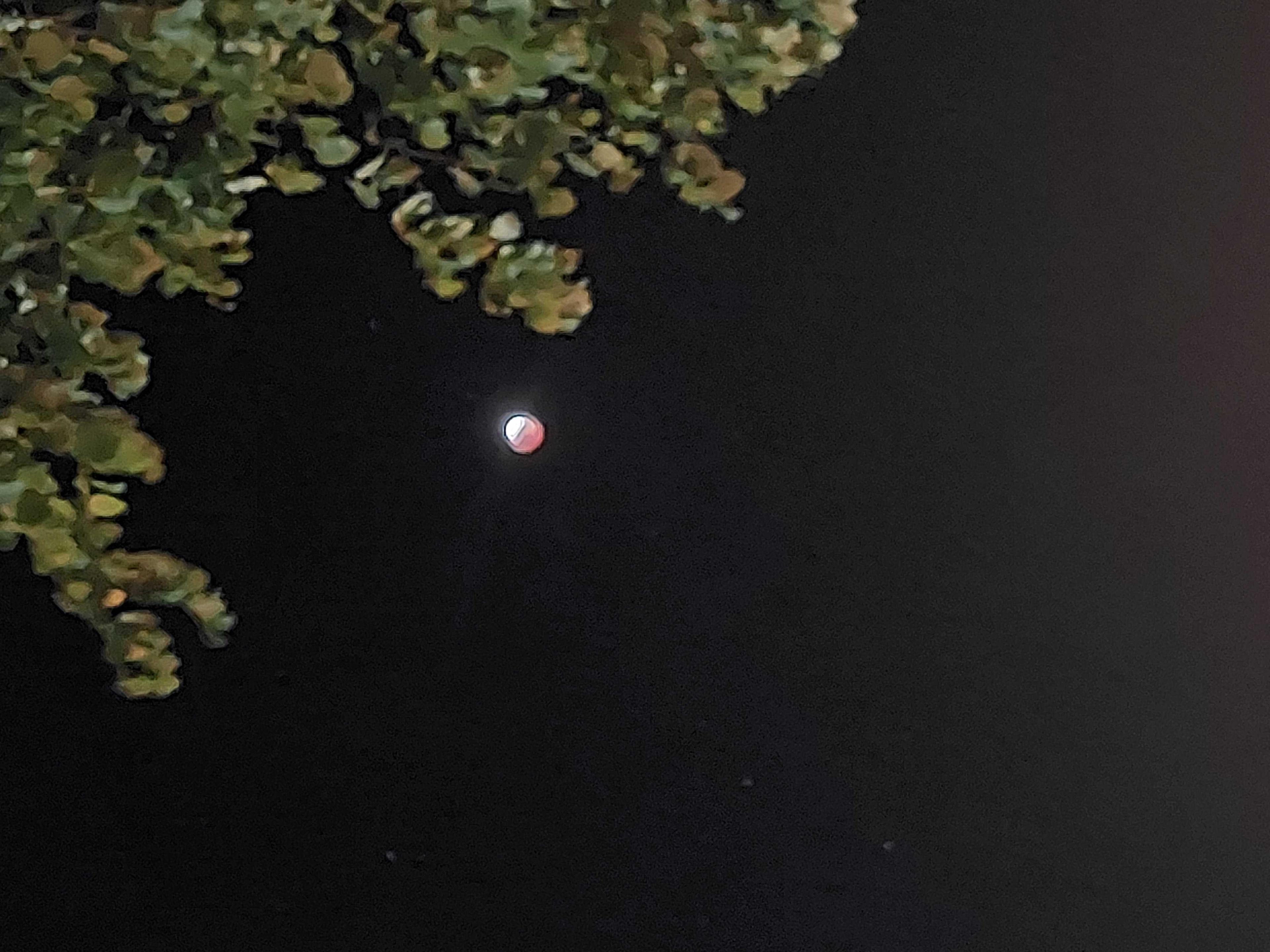 The Moon over Sanford, United States — full moon, Lunar Day 16
