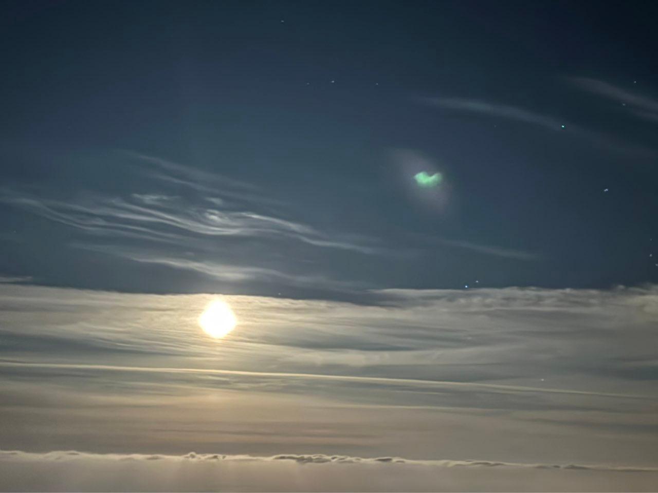 The Moon over Agüimes, España — waning gibbous, Lunar Day 19