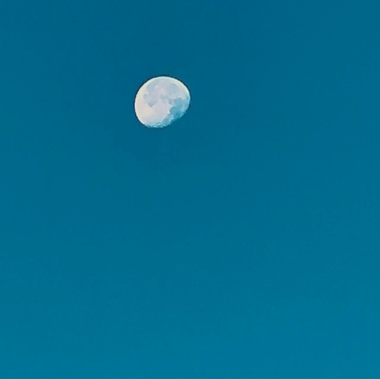 The Moon over Quakenbrück, Deutschland — waning gibbous, Lunar Day 19