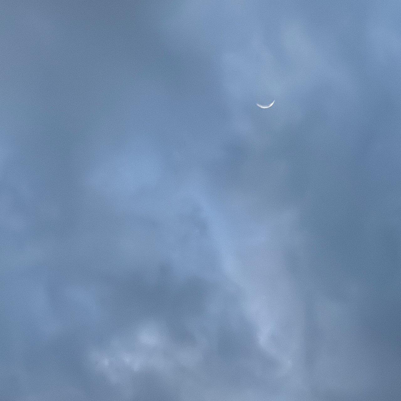 The Moon over Farmers Branch, Estados Unidos — waxing crescent, Lunar Day 5